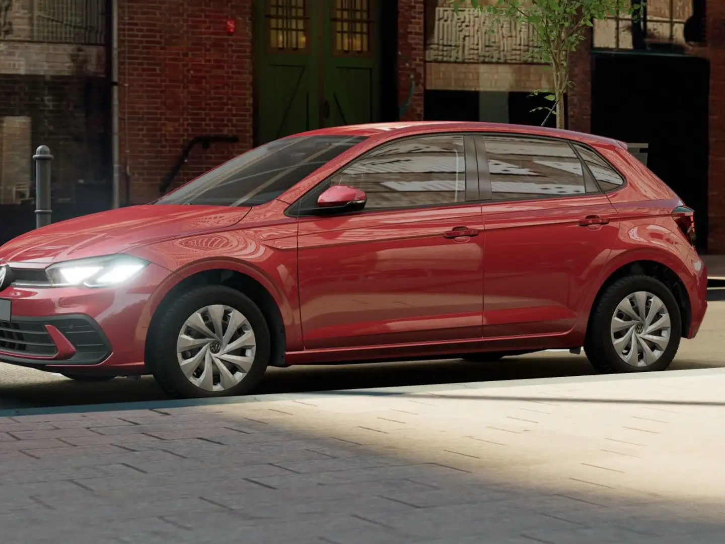 Volkswagen Polo Life 1.0 l 59 kW (80 PS) 5-Gang Bluetooth LED Rouge - 1