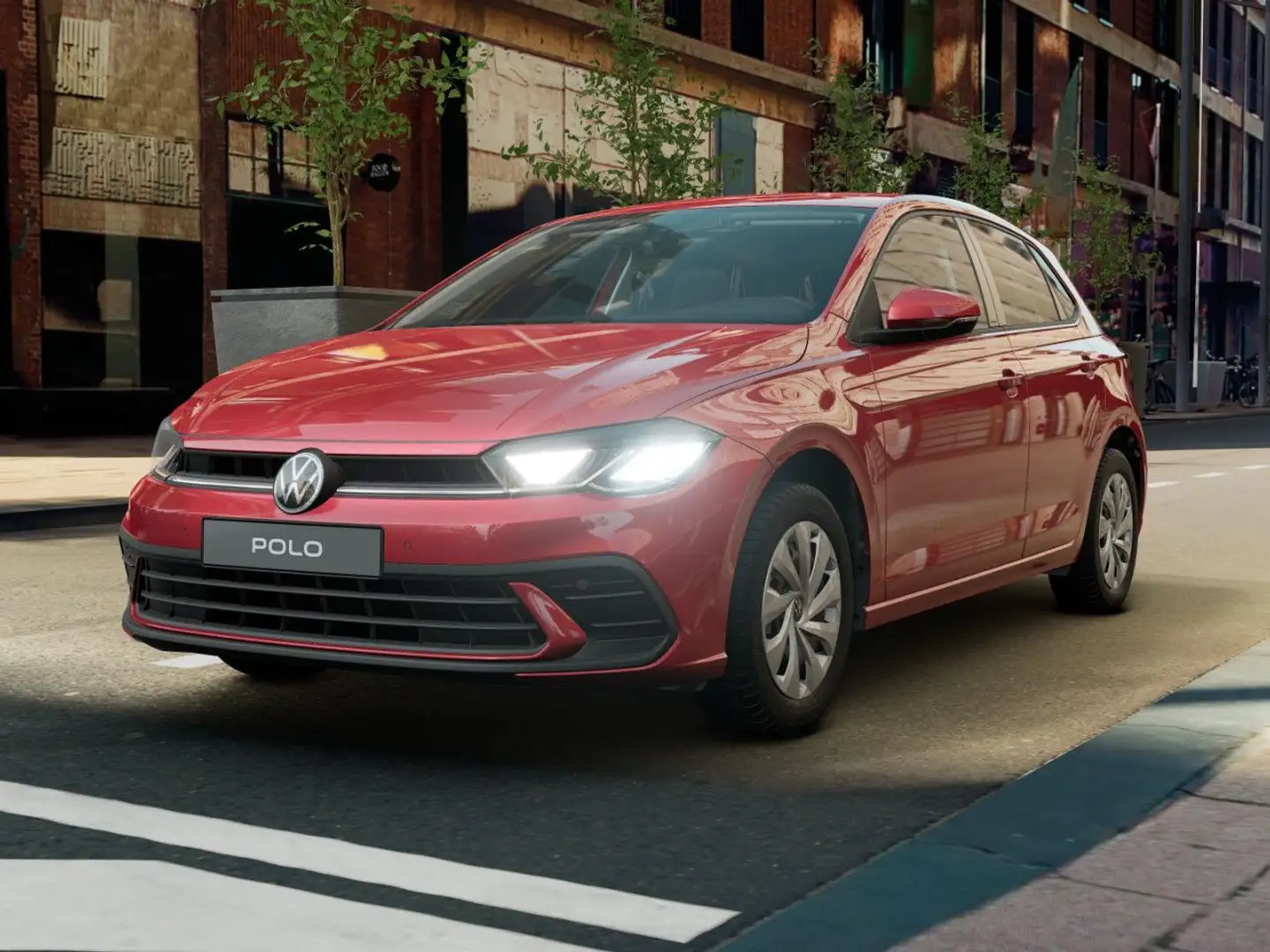 Volkswagen Polo Life 1.0 l 59 kW (80 PS) 5-Gang Bluetooth LED Rouge - 2