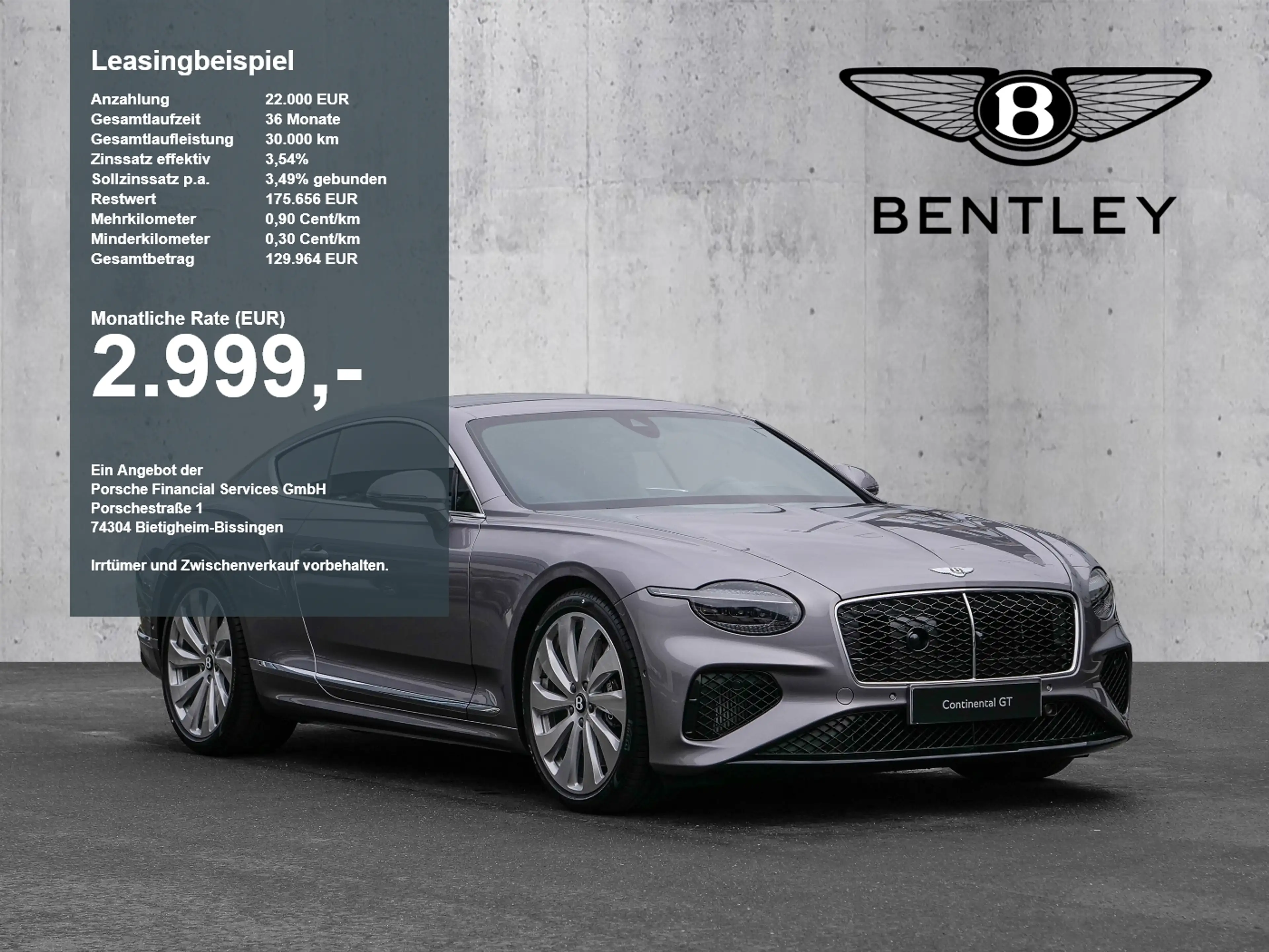 Bentley Continental GT Bang & Olufsen, Front Seat Comfort