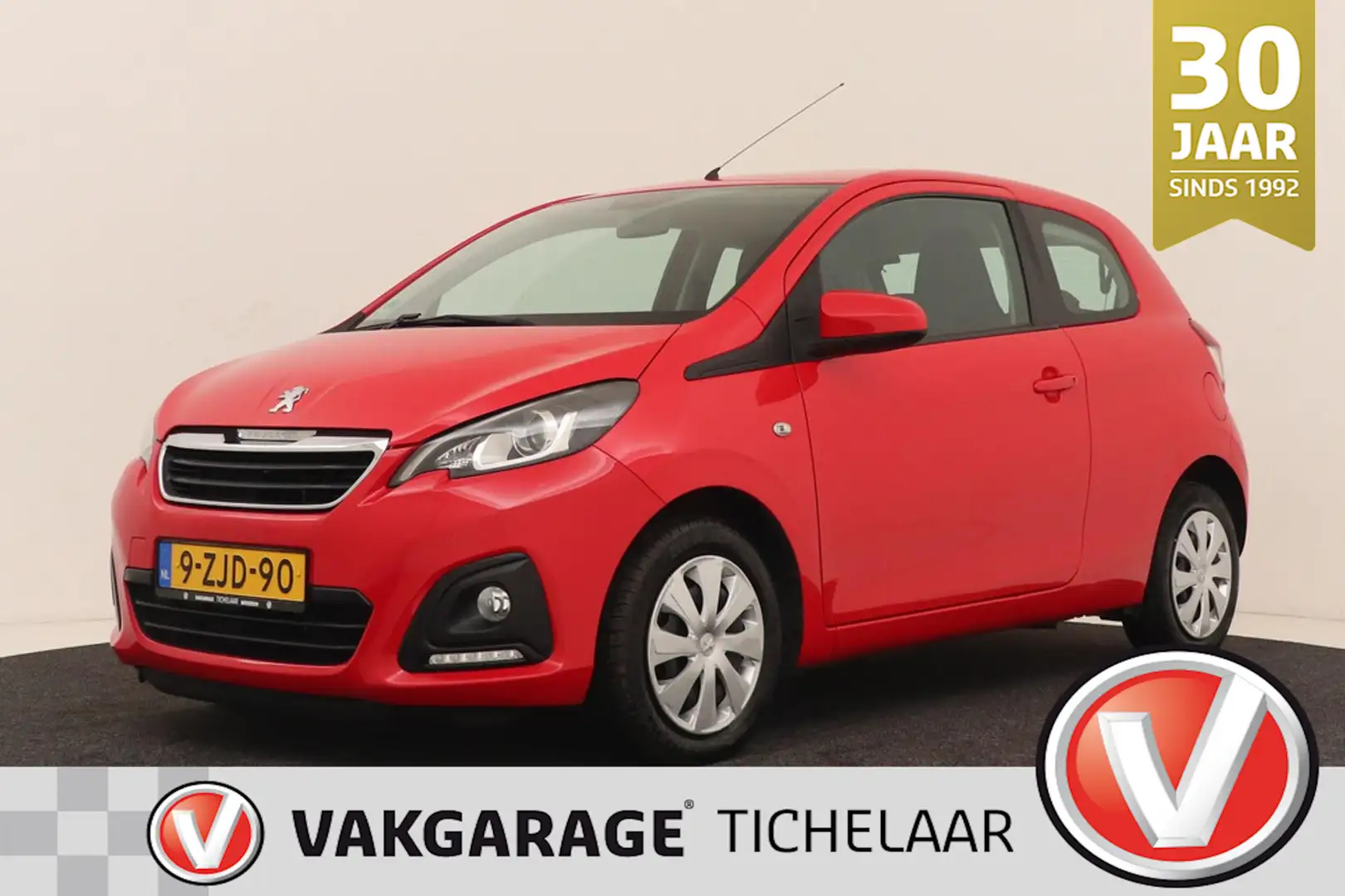 Peugeot 108 1.0 VTi Active | Airco | Recent onderhouden | Org Rouge - 1