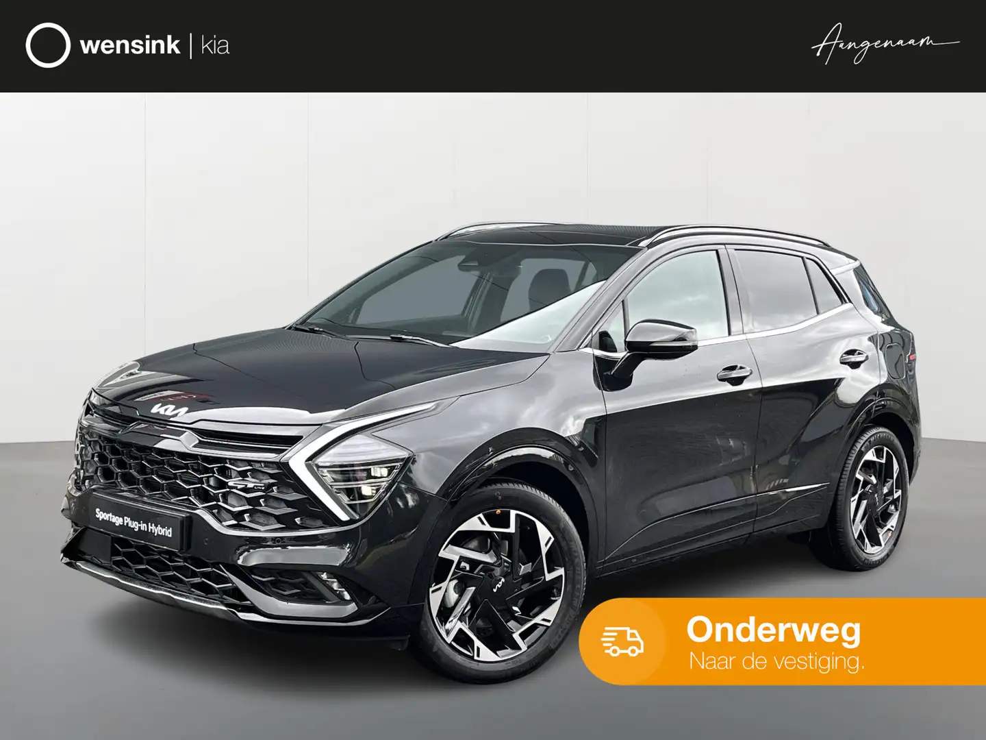 Kia Sportage 1.6 T-GDi Plug-in Hybrid AWD GT-Line | VOORRAAD AC Zwart - 1