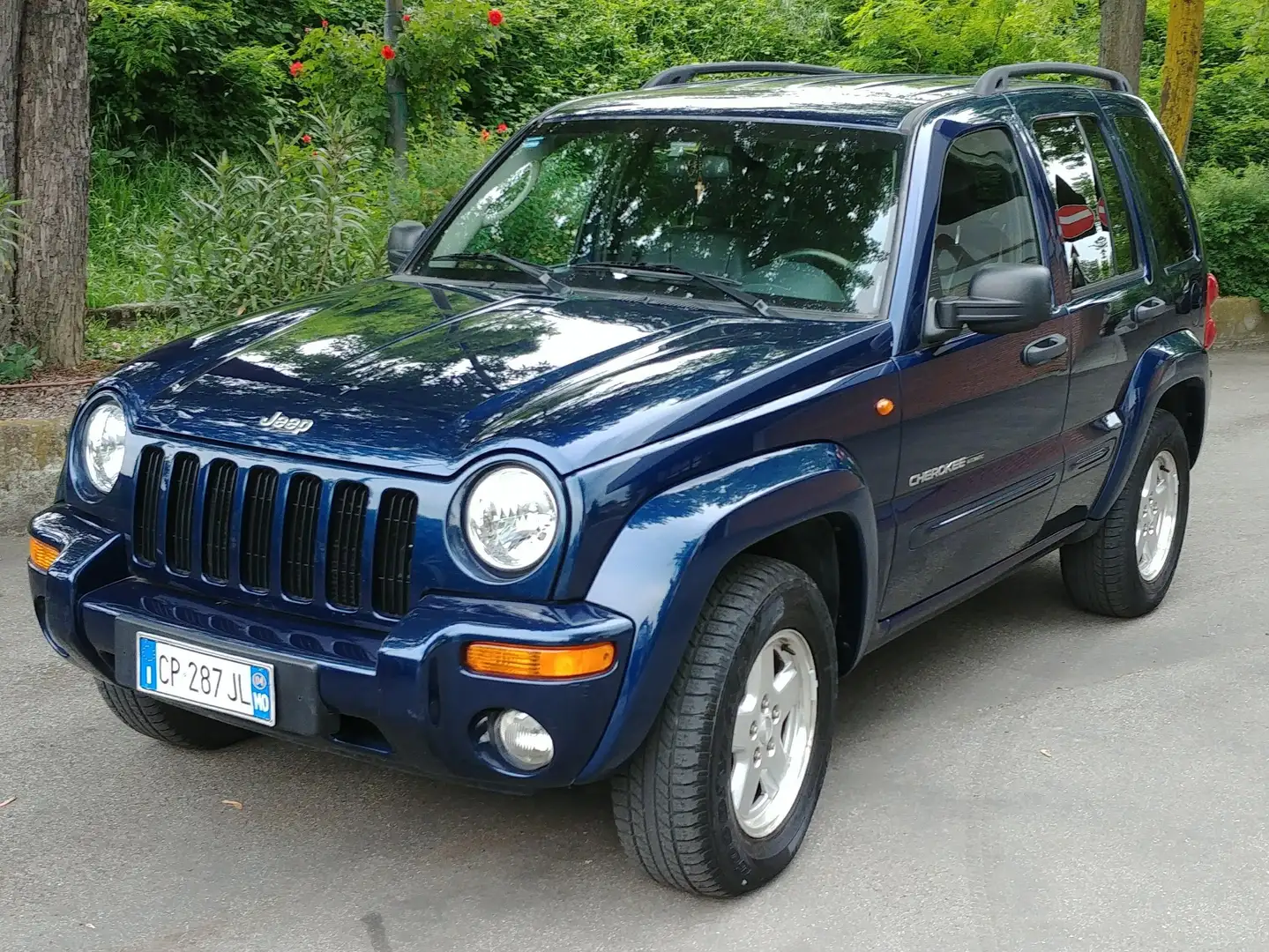 Jeep Cherokee Cherokee III 2002 2.8 crd Limited auto Albastru - 1