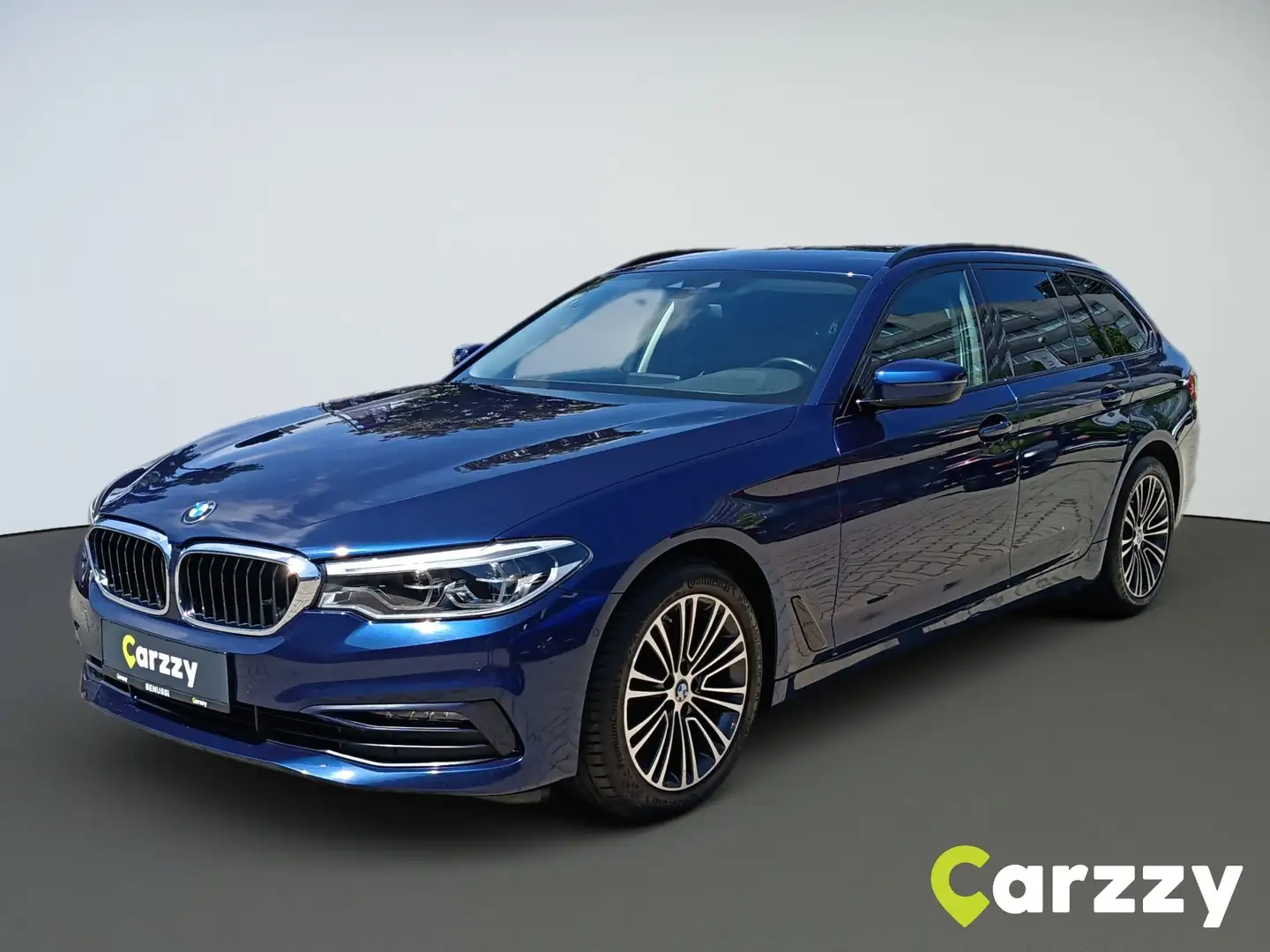 BMW 520 520d xDrive Touring Aut. Blau - 1