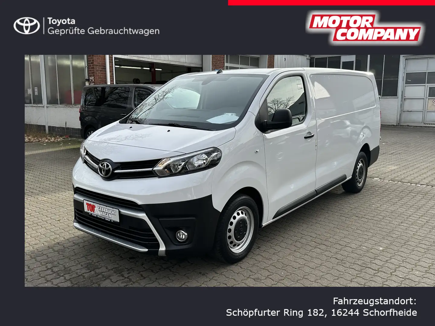 Toyota Proace L2 Kasten Meister Weiß - 1
