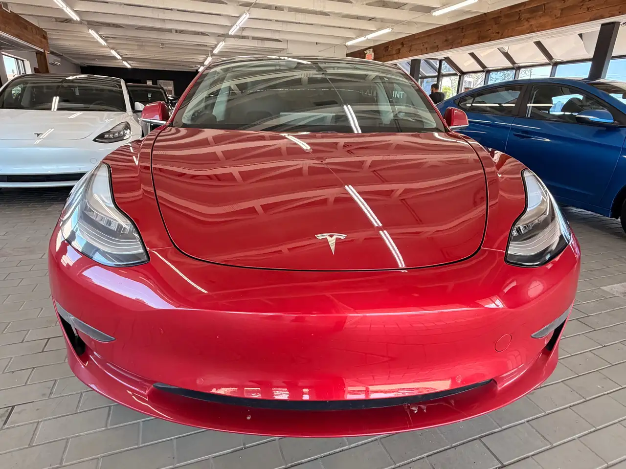 Tesla Model 3 fotografie Tesla Model 3