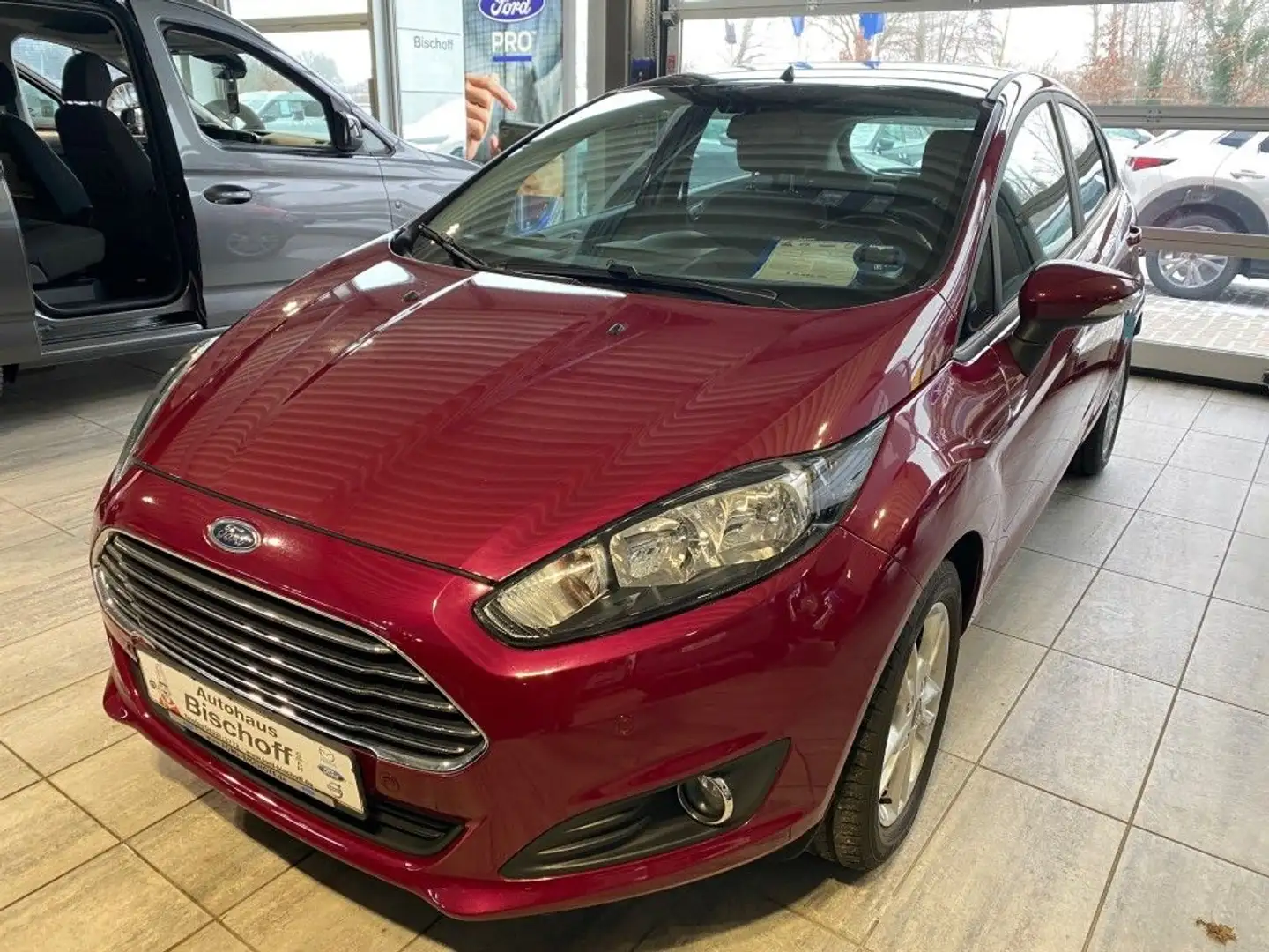 Ford Fiesta 1.25 SYNC Edition Klima, 12 Monate GW-Garantie Rouge - 2