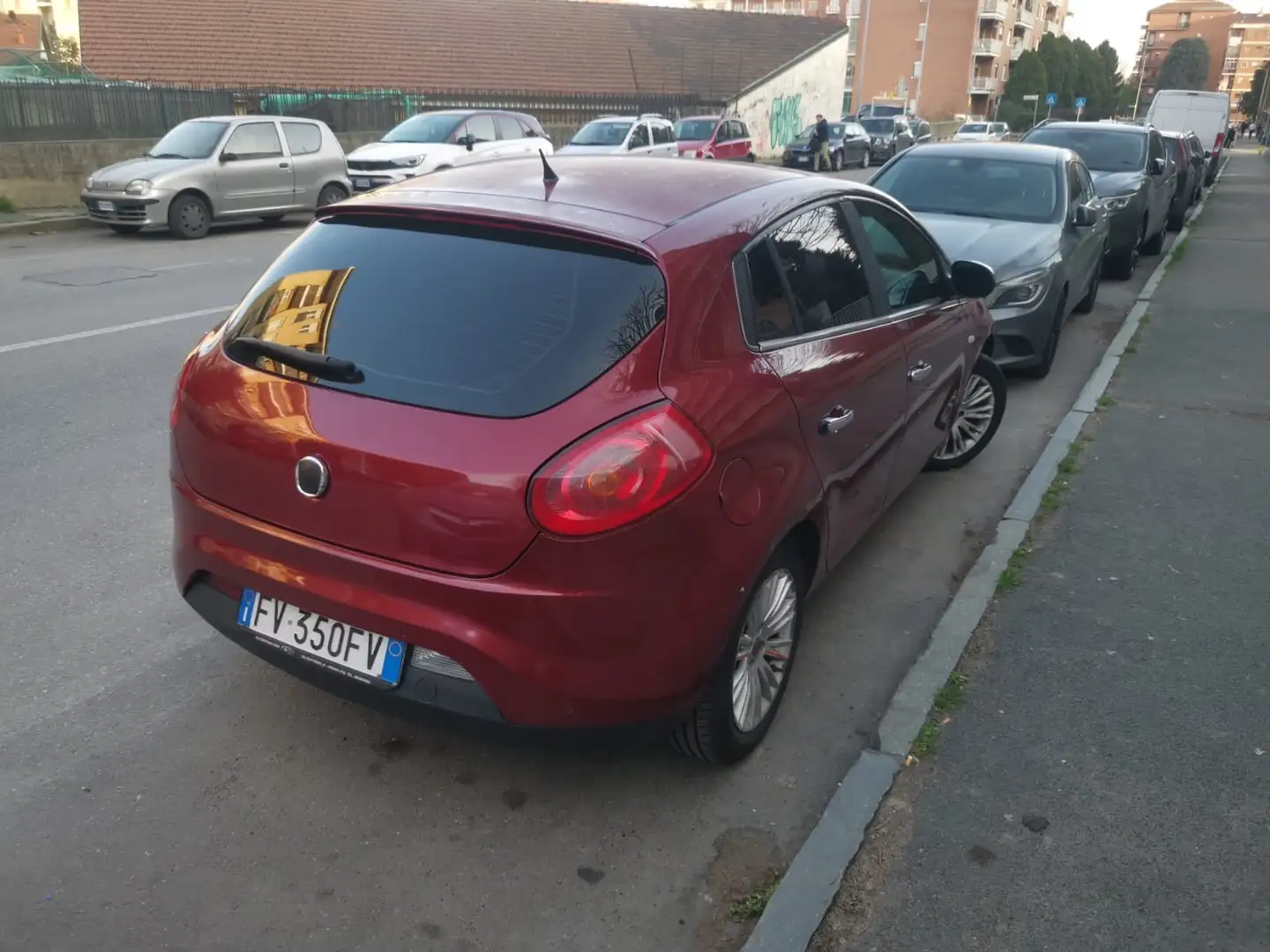 Fiat Bravo Bravo II 2007 1.6 mjt Active 105cv Piros - 1