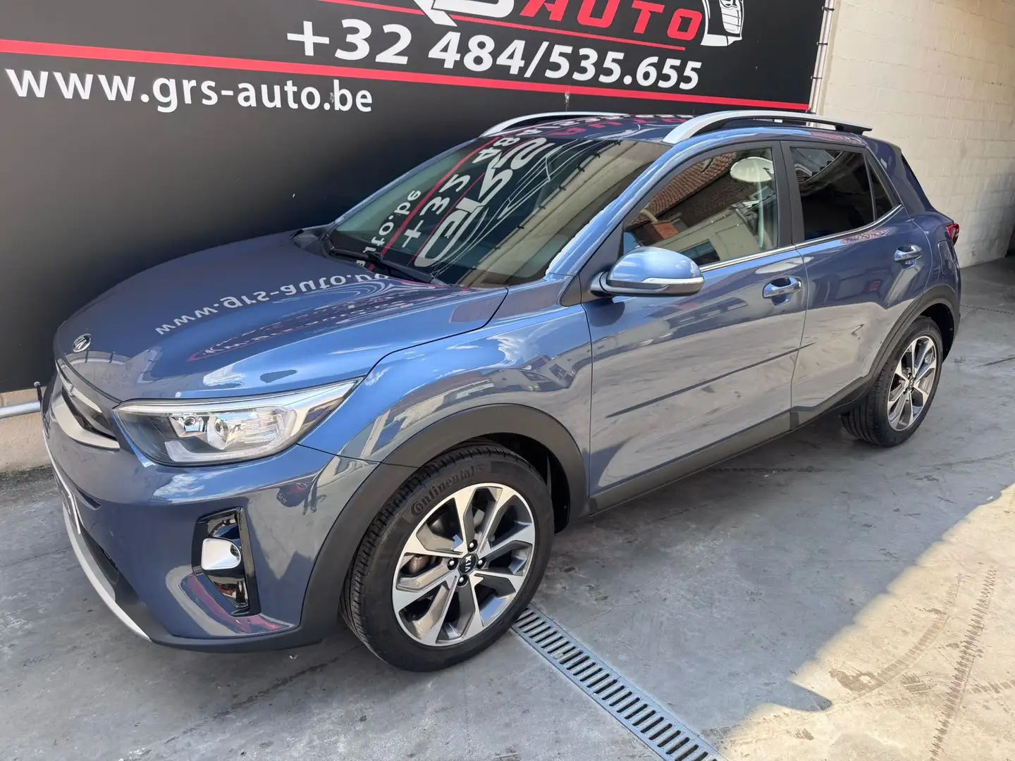 Kia Stonic 1.4i  1ER PROP./CARNET GARANTIE 12 MOIS Bleu - 2