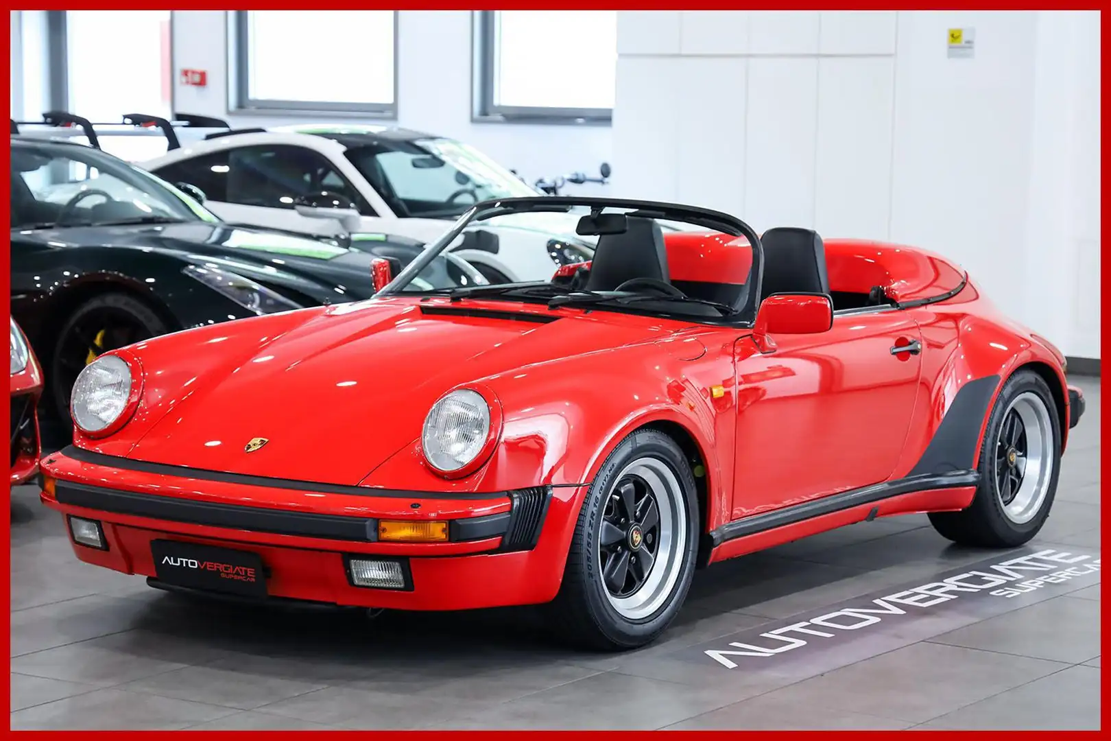 Porsche 911 3.2 Speedster Turbo Look CLIMA - A.S.I. Rosso - 1