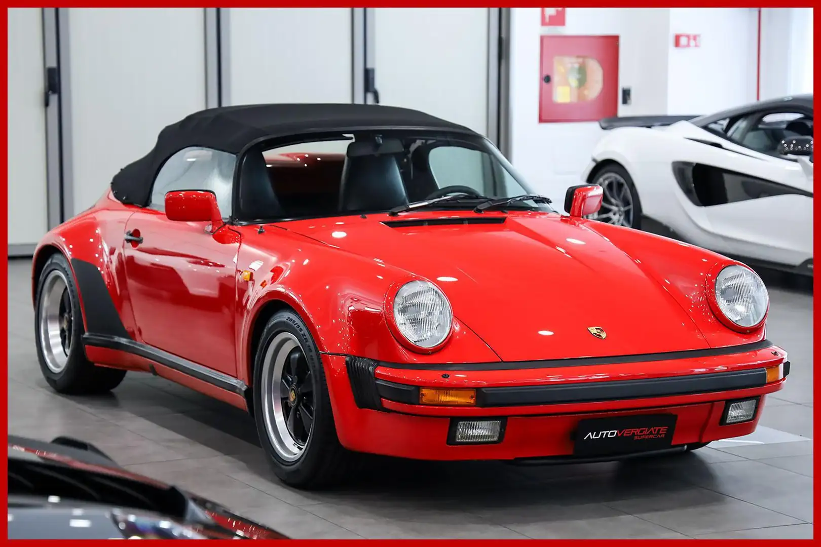 Porsche 911 3.2 Speedster Turbo Look CLIMA - A.S.I. Rosso - 2