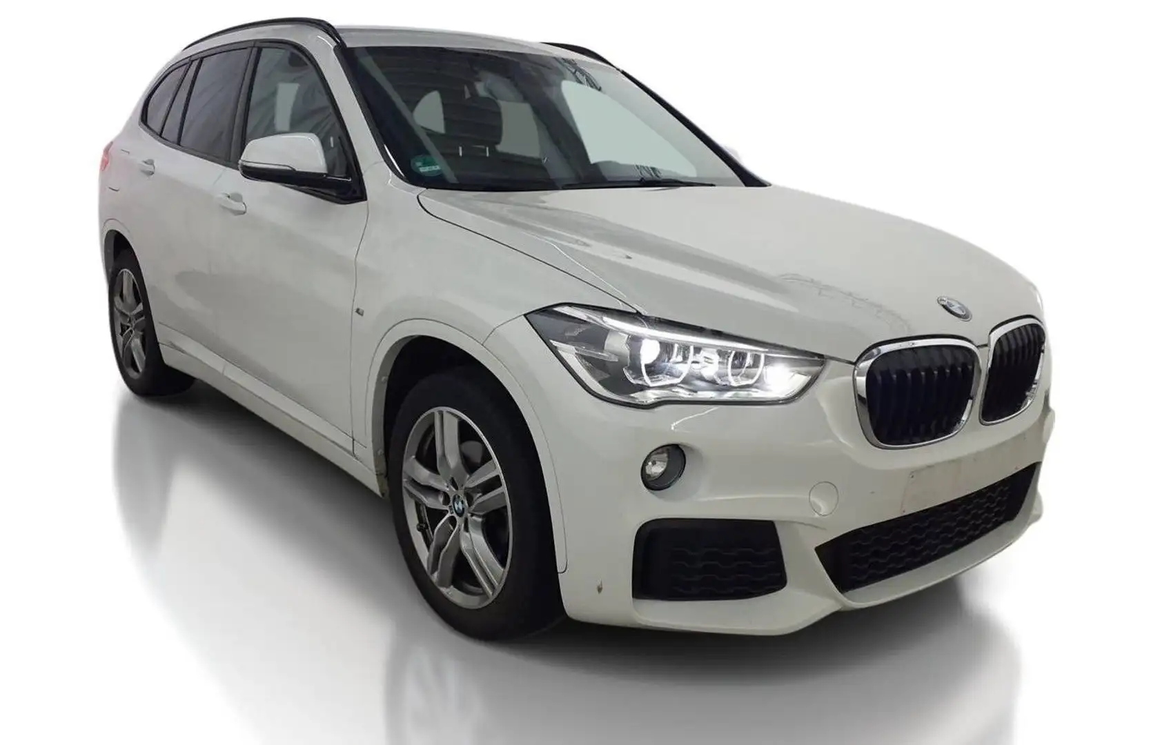 BMW X1 18d sDrive M Sport*NAVI*LED*ALCANTARA*SHZ* Blanc - 1