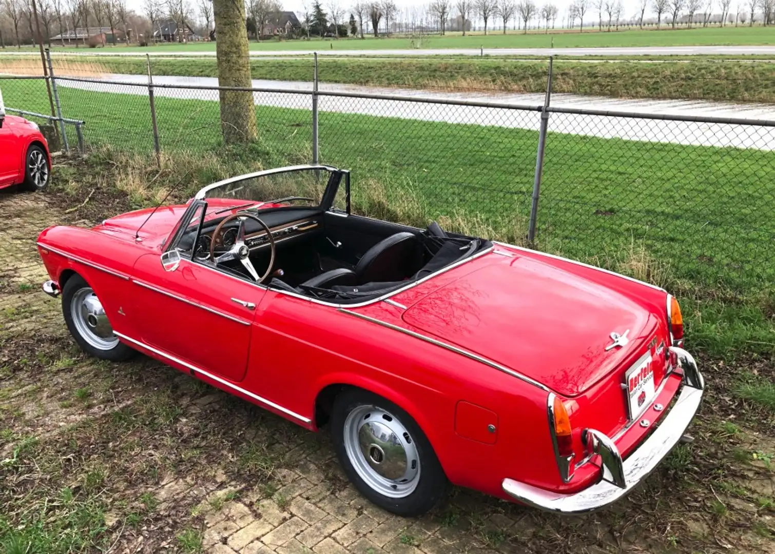 Fiat 1500S OSCA '62 Cabriolet Rood - 2
