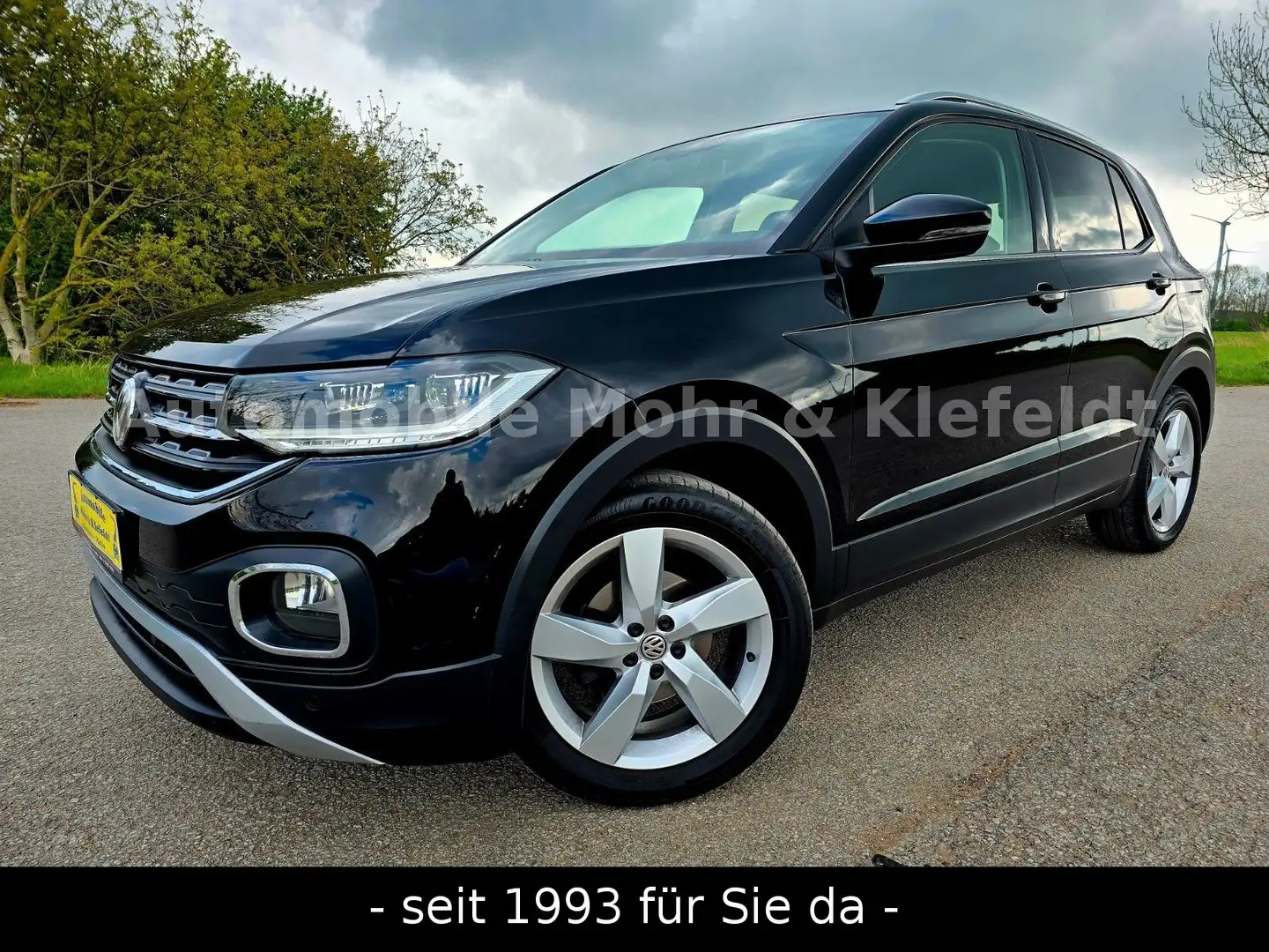 Volkswagen T-Cross Style*1.HAND*MWST*LED*ACC*APP-CONNECT* Schwarz - 1