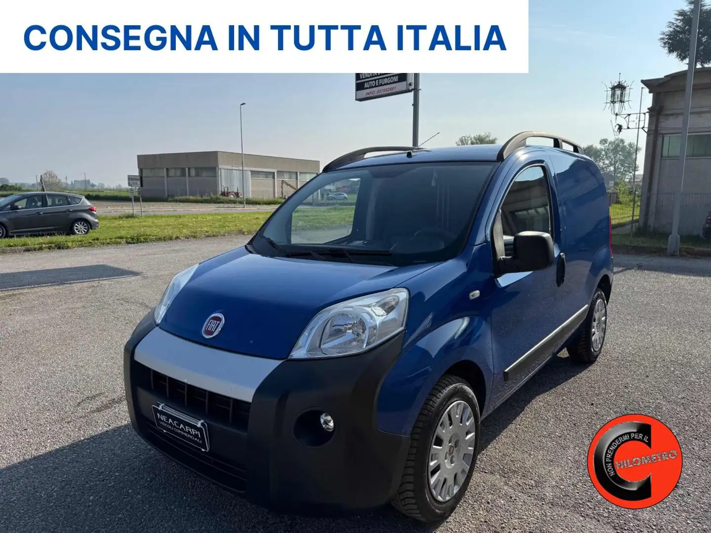 Fiat Fiorino 1.3 MJT 95 CV SENSORI-OTTIMECONDIZIONI-E5B- Kék - 1