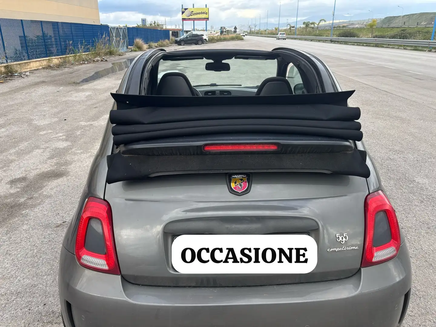 Abarth 595 500/595+1.4+16v+t.+t-jet+Competizione+160cv Gris - 2
