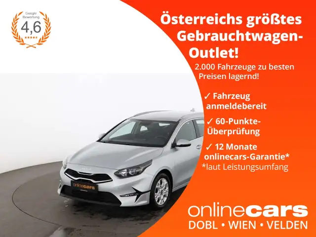 Kia Ceed SW / cee'd SW Ceed SW 1.6 CRDi Silber NAVI R-CAM ASSIST TEMP