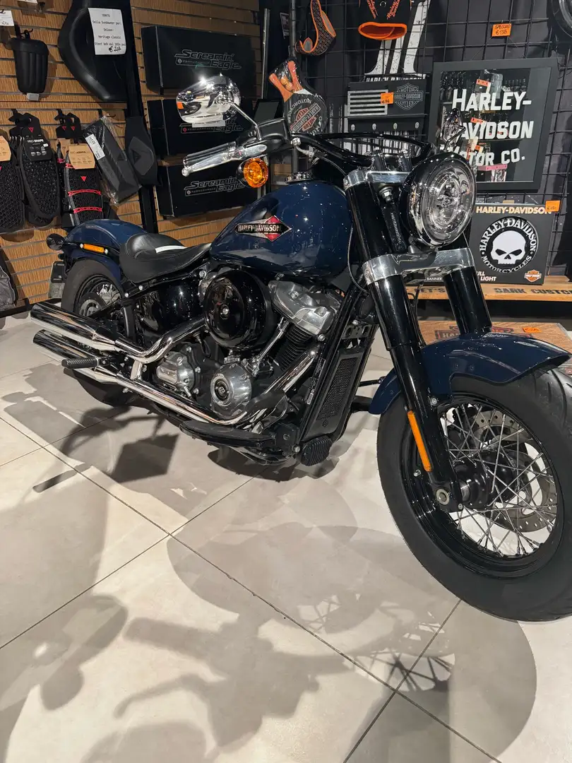 Harley-Davidson Softail Slim softail slim 107 Albastru - 1