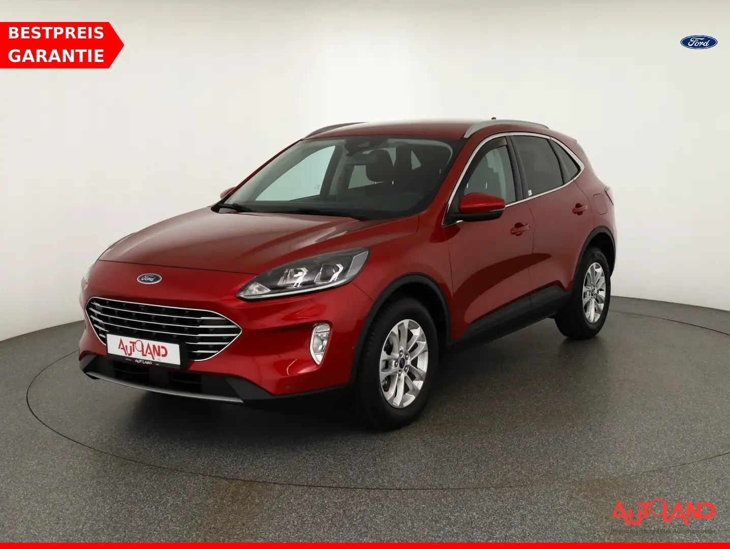 Ford Kuga 2.0 EcoBlue Titanium LED Navi ACC AHK Rosso - 1
