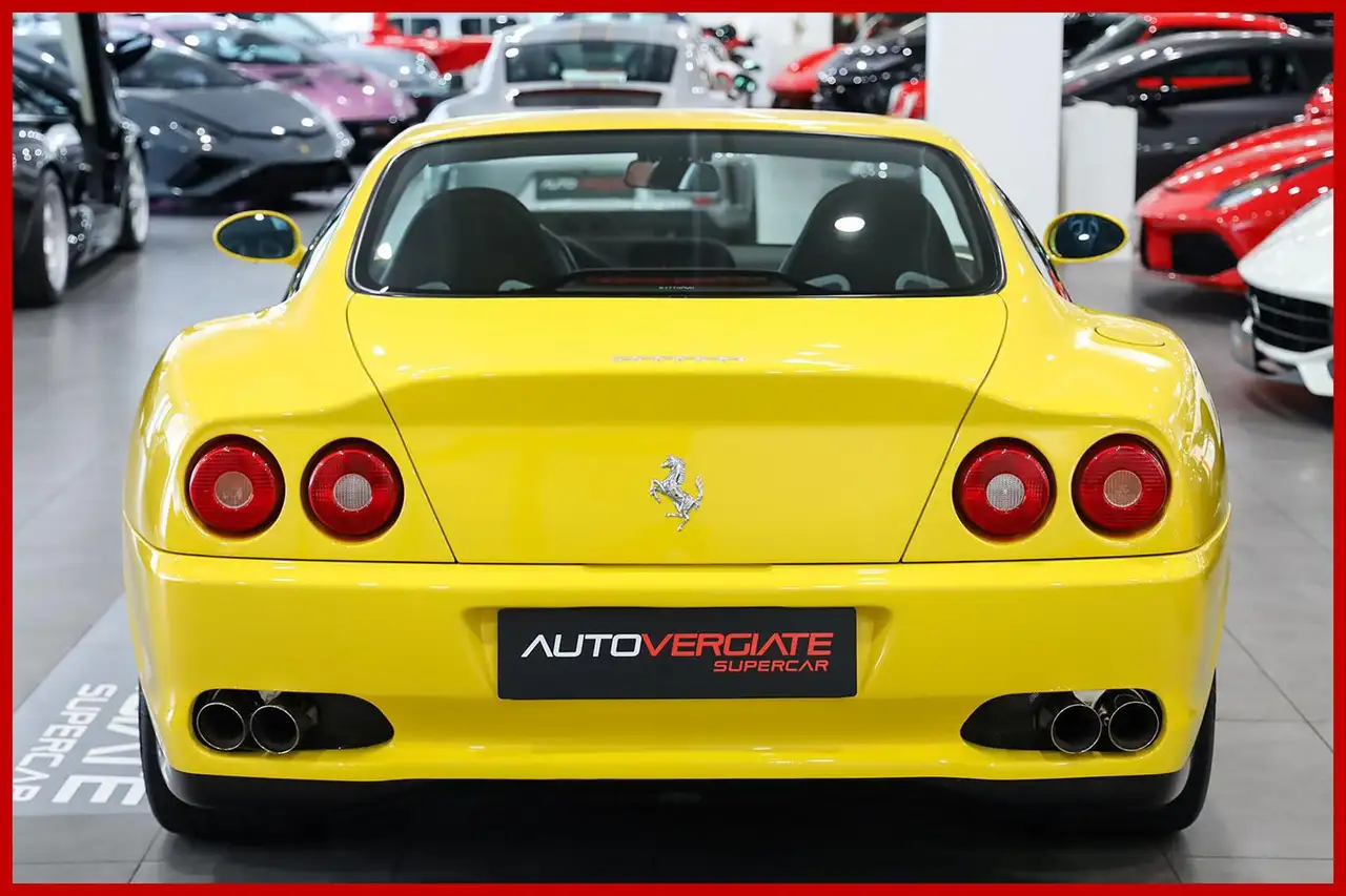 Ferrari 550 Maranello GIALLO MODENA - TAGLIANDATA, foto 6