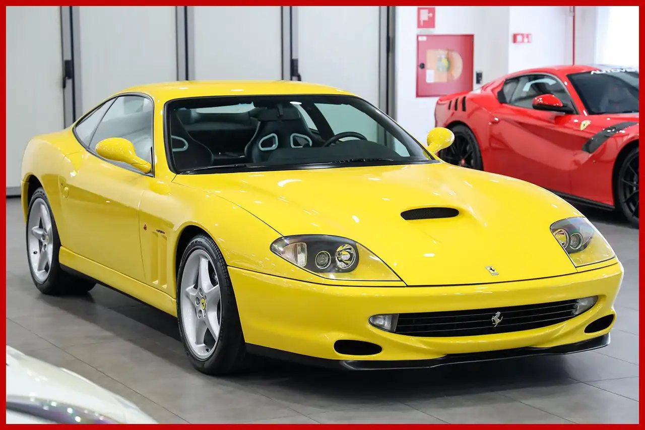 Ferrari 550 Maranello GIALLO MODENA - TAGLIANDATA, foto 3