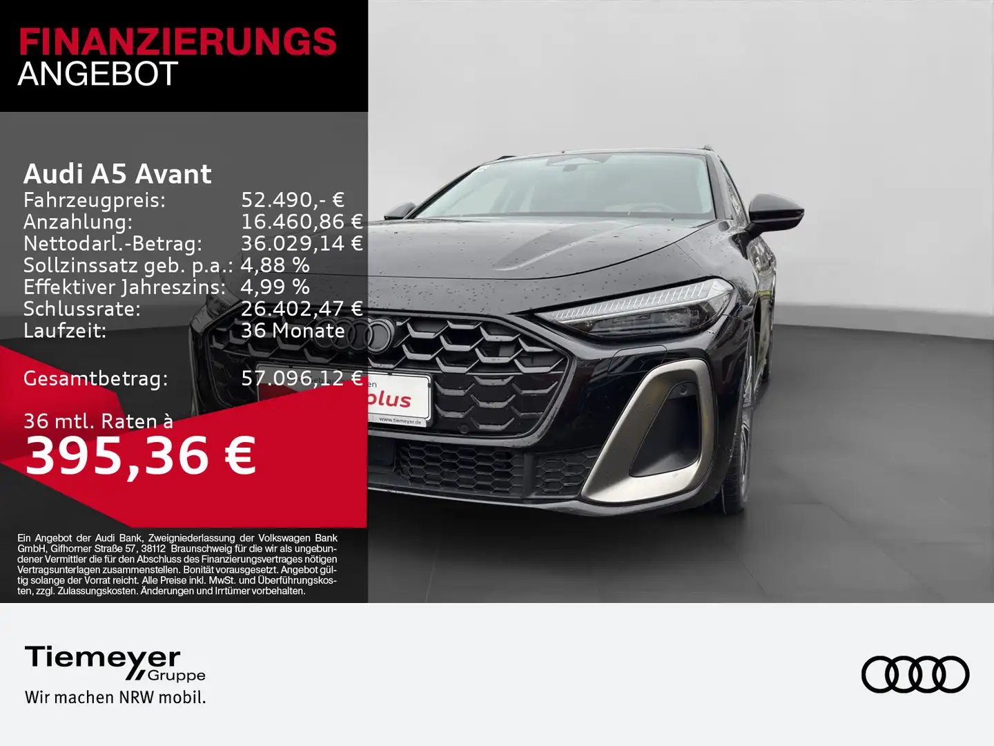 Audi A5 TFSI S LINE EDITION ONE LM19 LEDER AHK Schwarz - 1