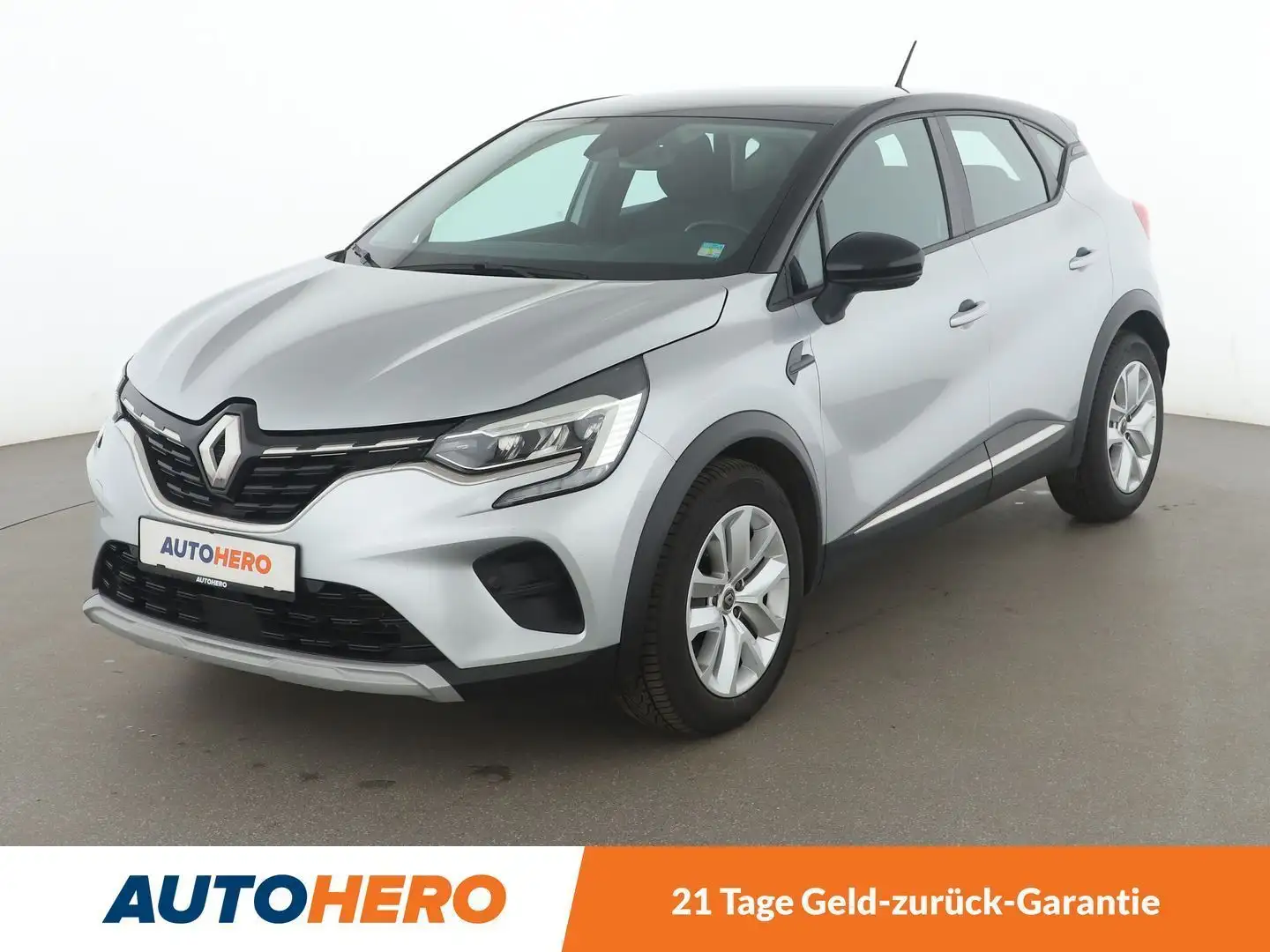 Renault Captur 1.5 BLUE dCi Business Aut.*NAVI*TEMPO*CAM*PDC* Silber - 1