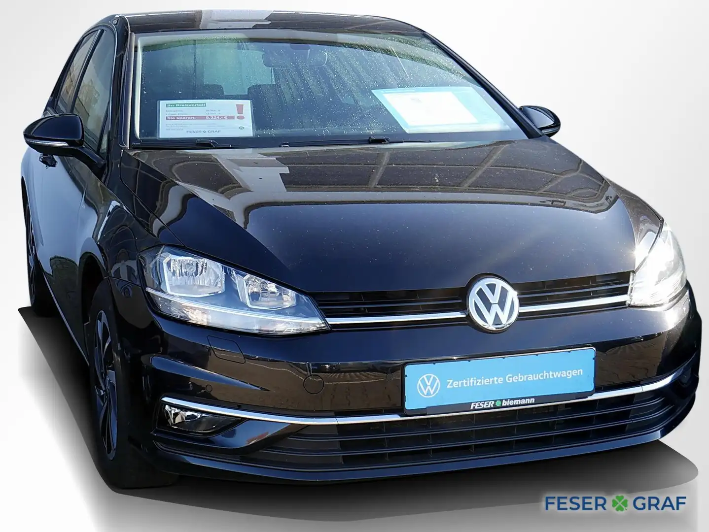 Volkswagen Golf VII 1.0 TSI Join Navi PDC Sitzh. Schwarz - 2