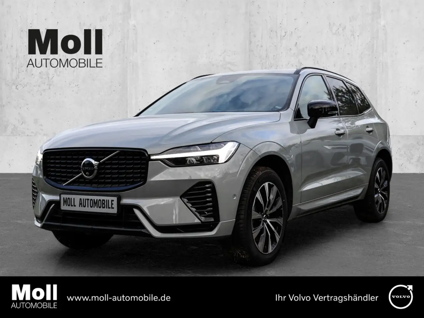 Volvo XC60 Plus Dark AWD B5 Benzin EU6d Allrad Leder digitale Grau - 1