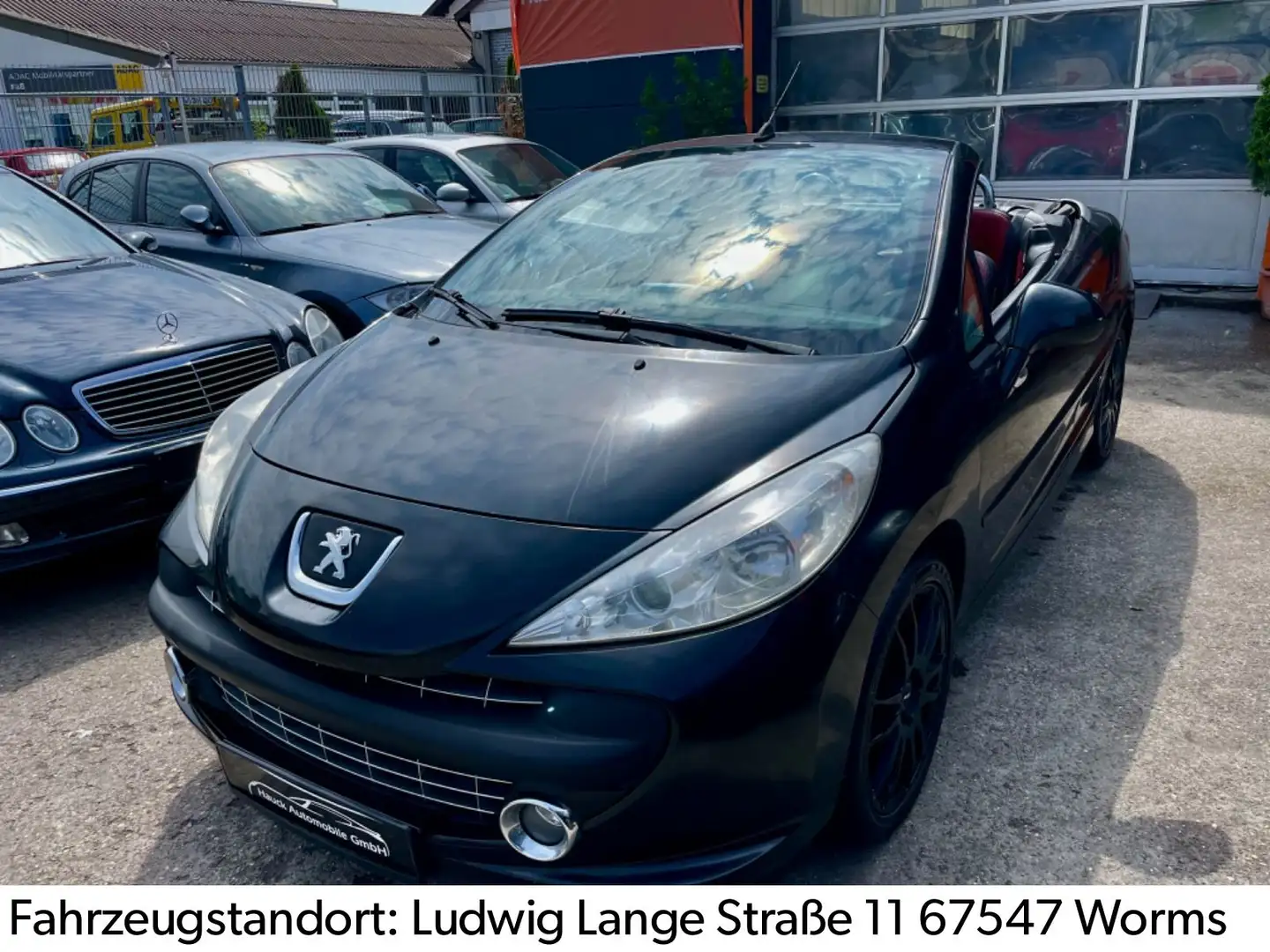 Peugeot 207 CC Cabrio-Coupe Platinum/Leder/Klima Schwarz - 1