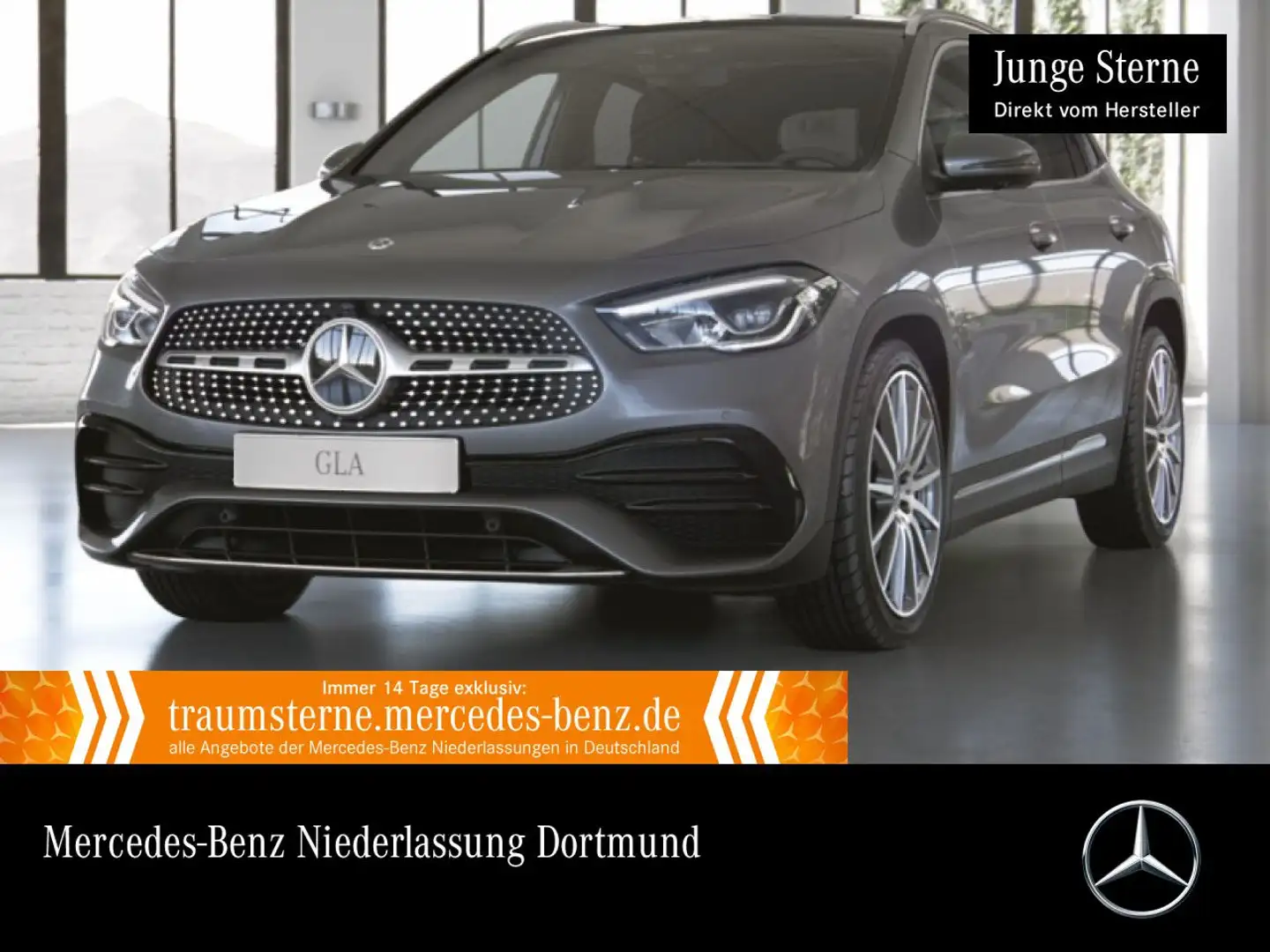 Mercedes-Benz GLA 200 AMG+PANO+360°+AHK+LED+TOTW+7G Grau - 1