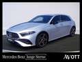 Mercedes-Benz A 180 d AMG Line Night Edition Silber - thumbnail 1