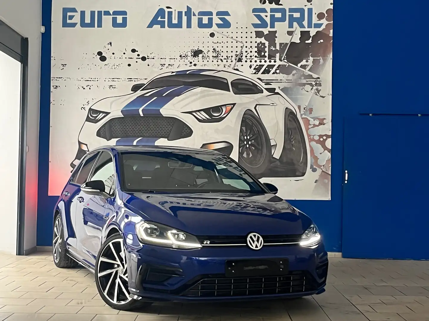 Volkswagen Golf R 2.0 TSI/boite manu/4x4/2018/32.783km/ Bleu - 1