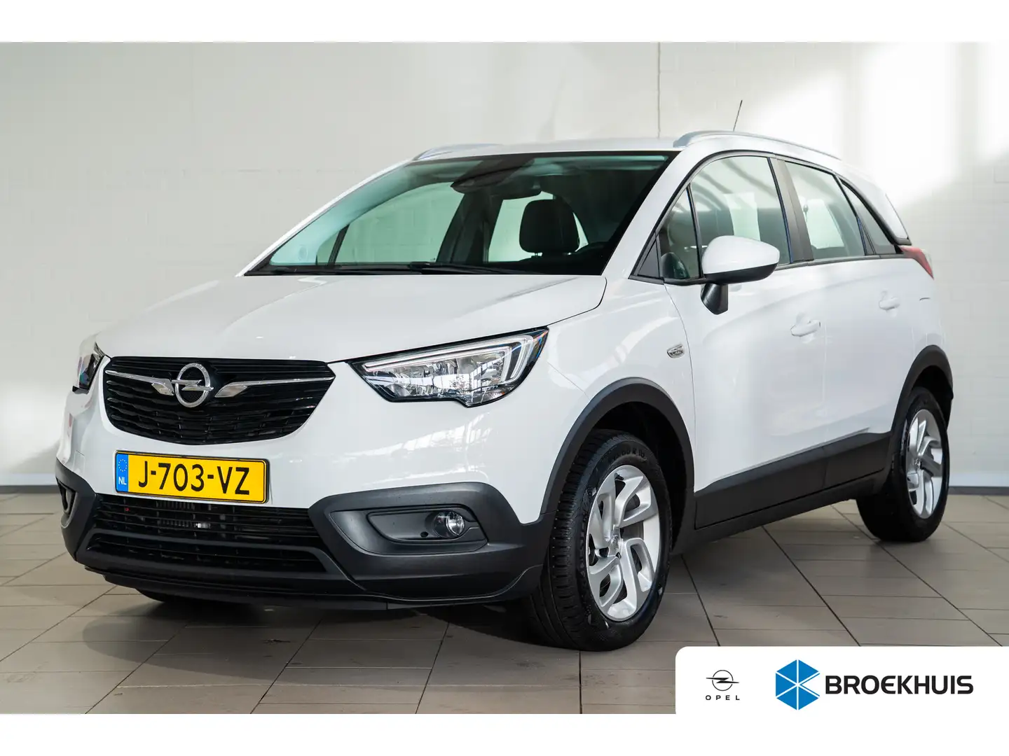 Opel Crossland X 1.2 Turbo 110PK Edition | Apple Carplay & Android Blanc - 1