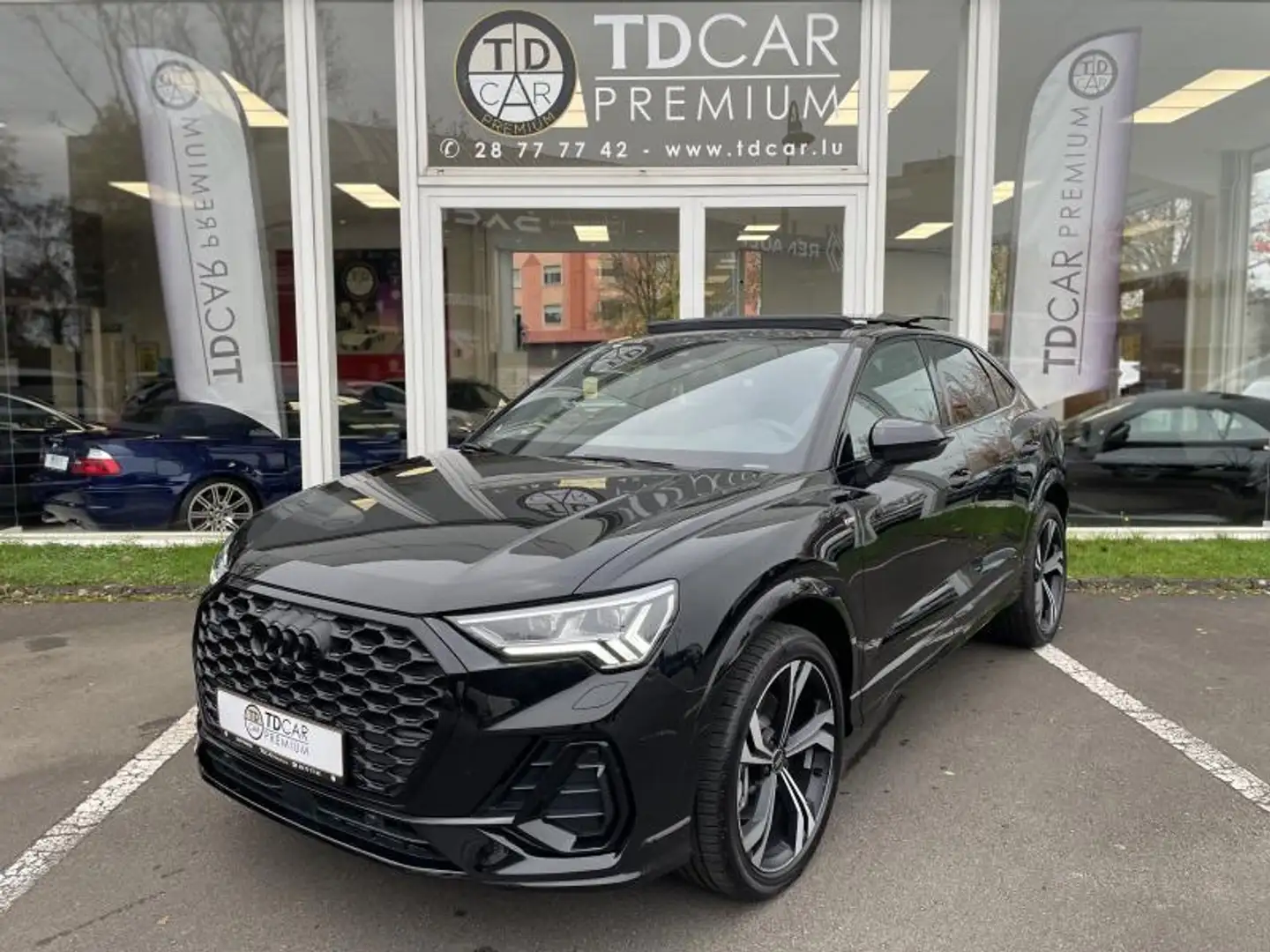 Audi Q3 Sportback 40 Tdi 200 S-Line Qu Noir - 1