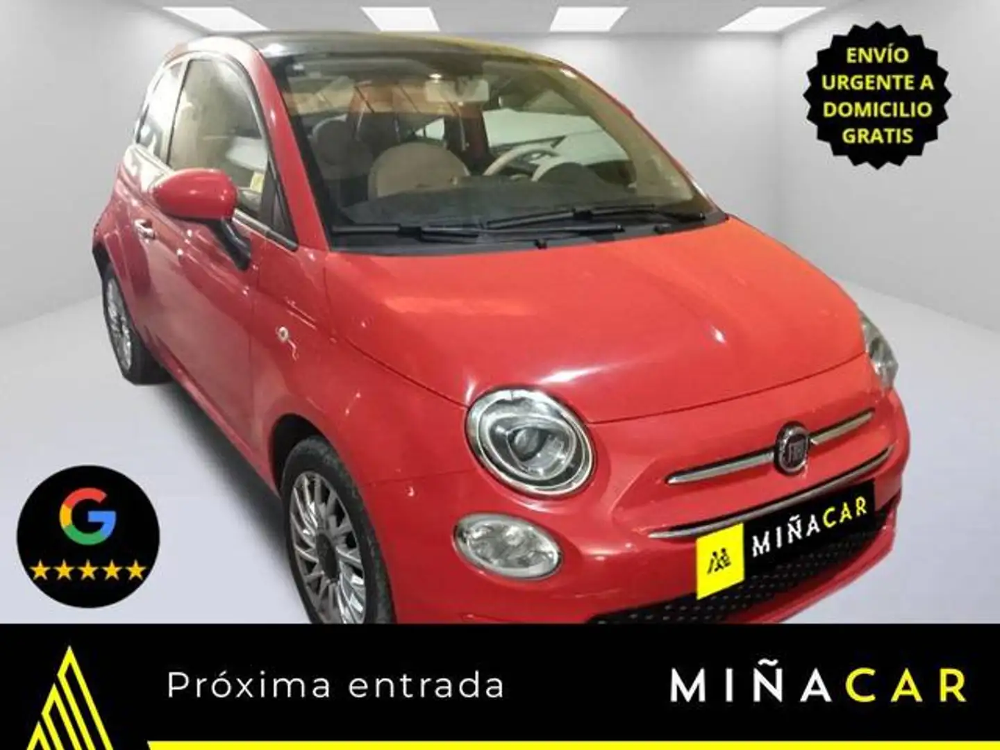 Fiat 500 1.0 GSE Lounge Rojo - 1
