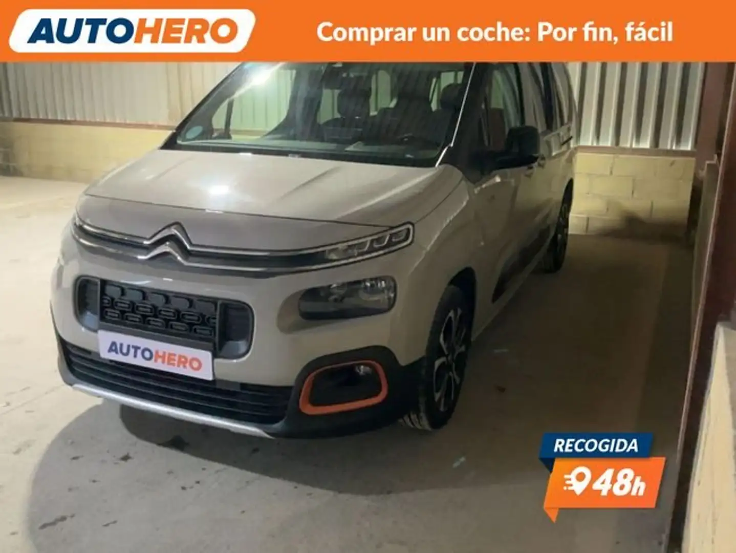 Citroen Berlingo 1.5 Blue-HDi Shine XL Gris - 1