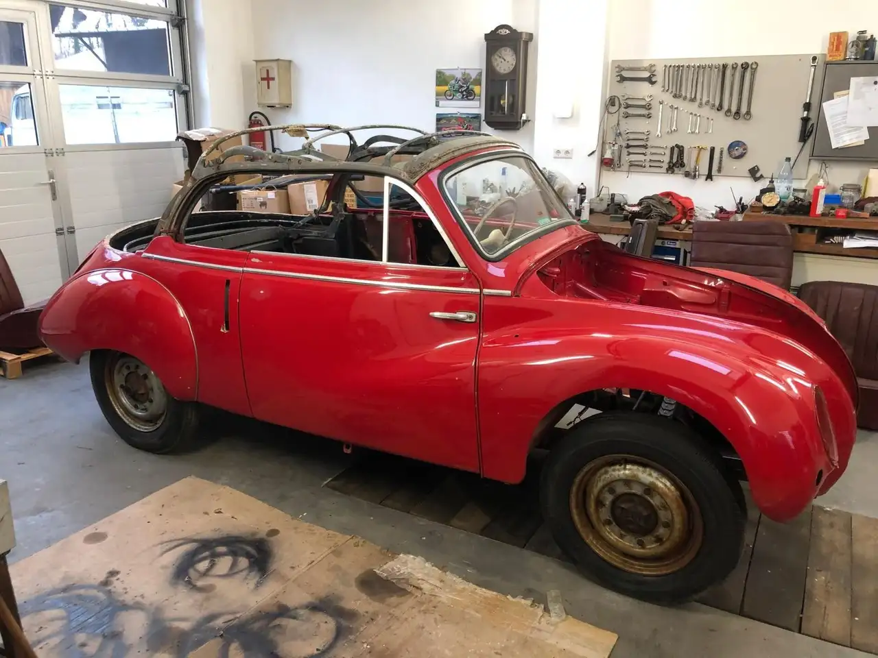IFA / EMW F9 Cabrio - Vorgänger Wartburg 311, foto 4