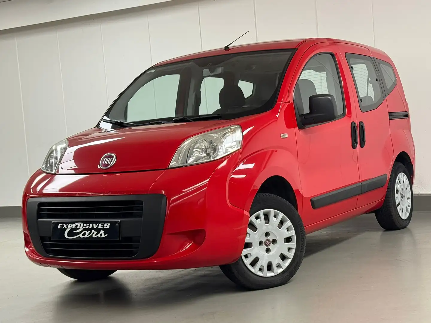 Fiat Qubo 1.4I 69CV CNG !! 1ere MAIN !! CLIM RADIO Rojo - 1