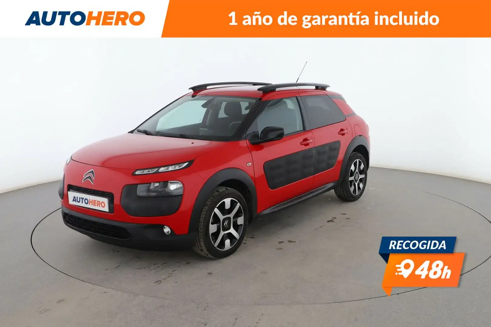 Citroen C4 Cactus 1.2 PureTech Feel 82 Rojo - 1