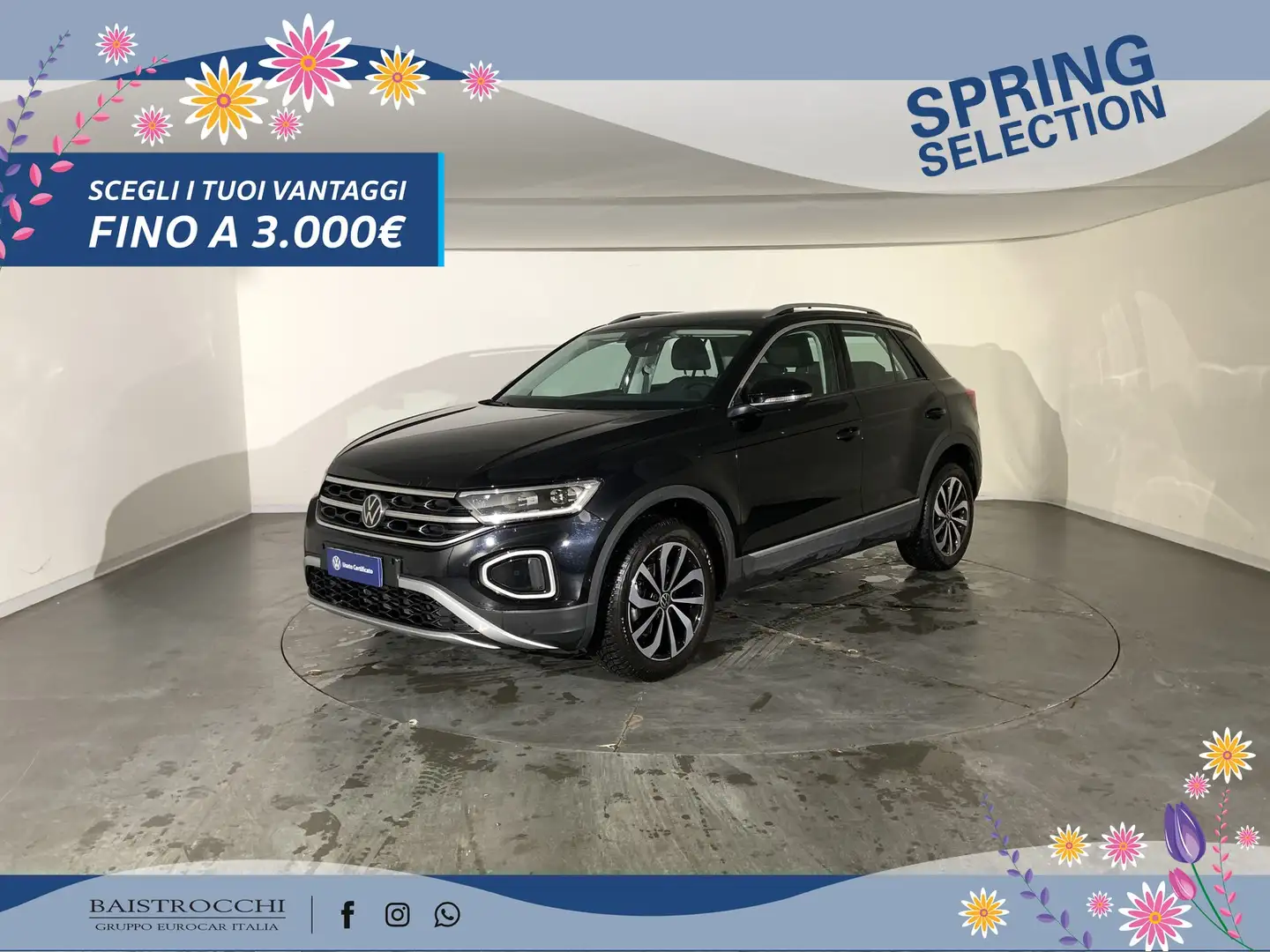 Volkswagen T-Roc 1.0 tsi style 110cv Noir - 1