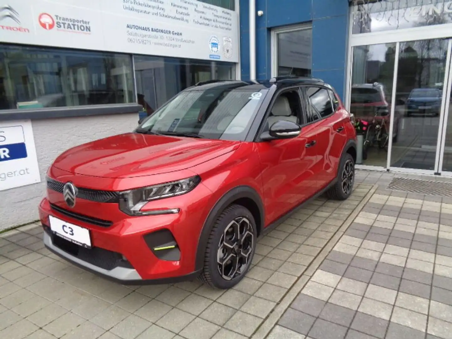 Citroen C3 PureTech 100 S&S 6-Gang-Manuell Max Rot - 1