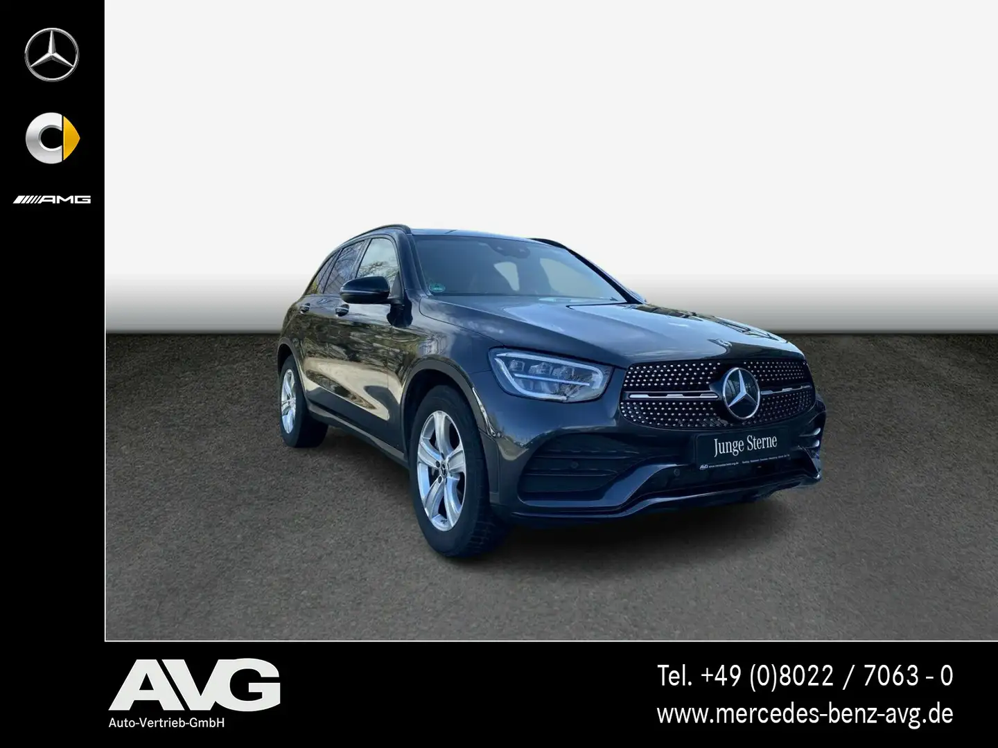 Mercedes-Benz GLC 400 GLC 400 d 4MATIC MBUX/DIST/LED/AMG/19/NIGHT/AHK Grijs - 2