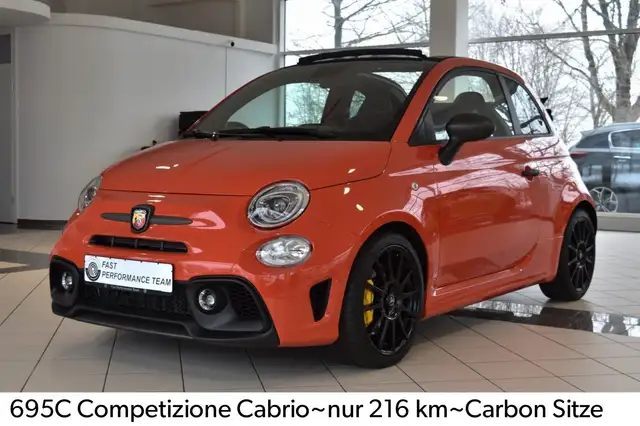 Abarth 695C Competizione Cabrio~nur 216 km~Carbon Sitze
