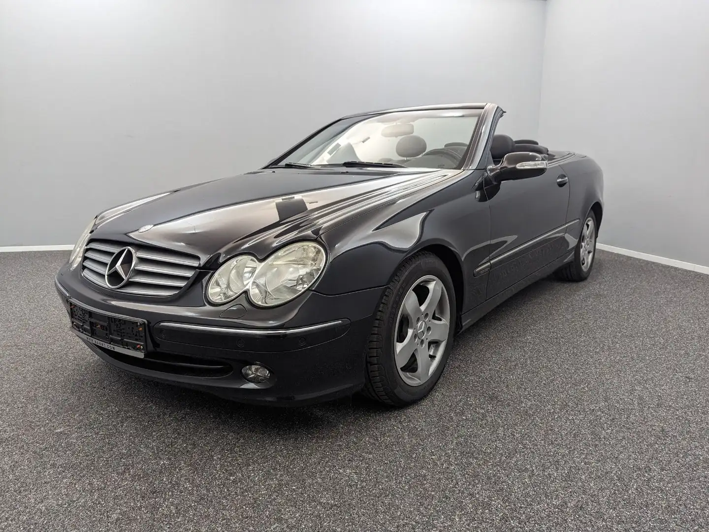 Mercedes-Benz CLK 320 Cabrio*LEDER*COMAND*AHK ORIG*TOP+DEUTSCH Schwarz - 1