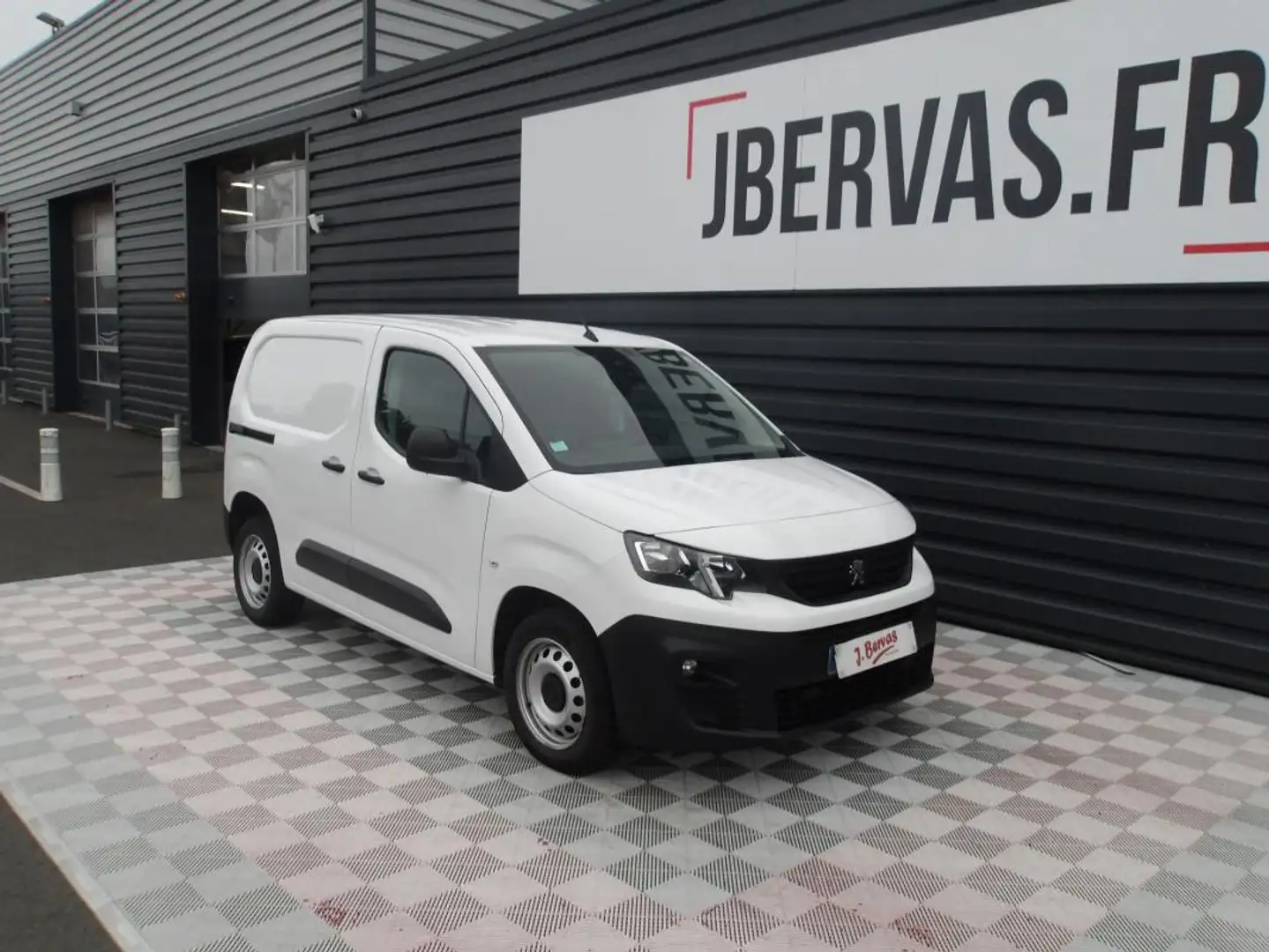 Peugeot Partner STANDARD 1000 KG BLUEHDI 100 PREMIUM+CAMERA Blanc - 2