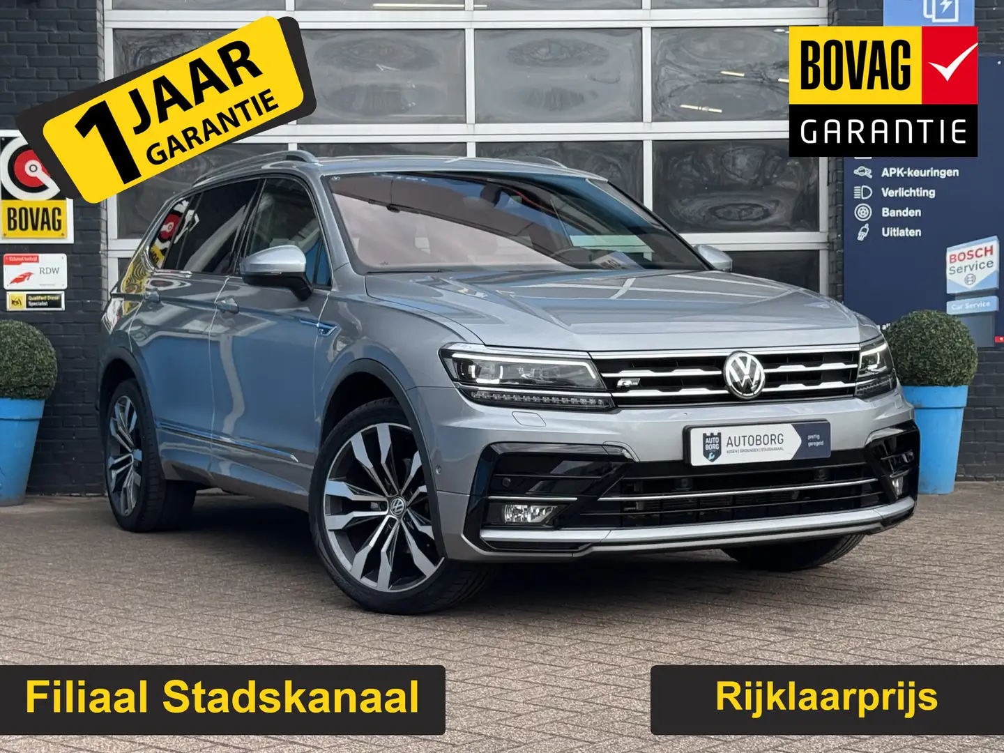 Volkswagen Tiguan Allspace 1.5 TSI Highline Business R Prijs Inclusief Onderh Grijs - 1
