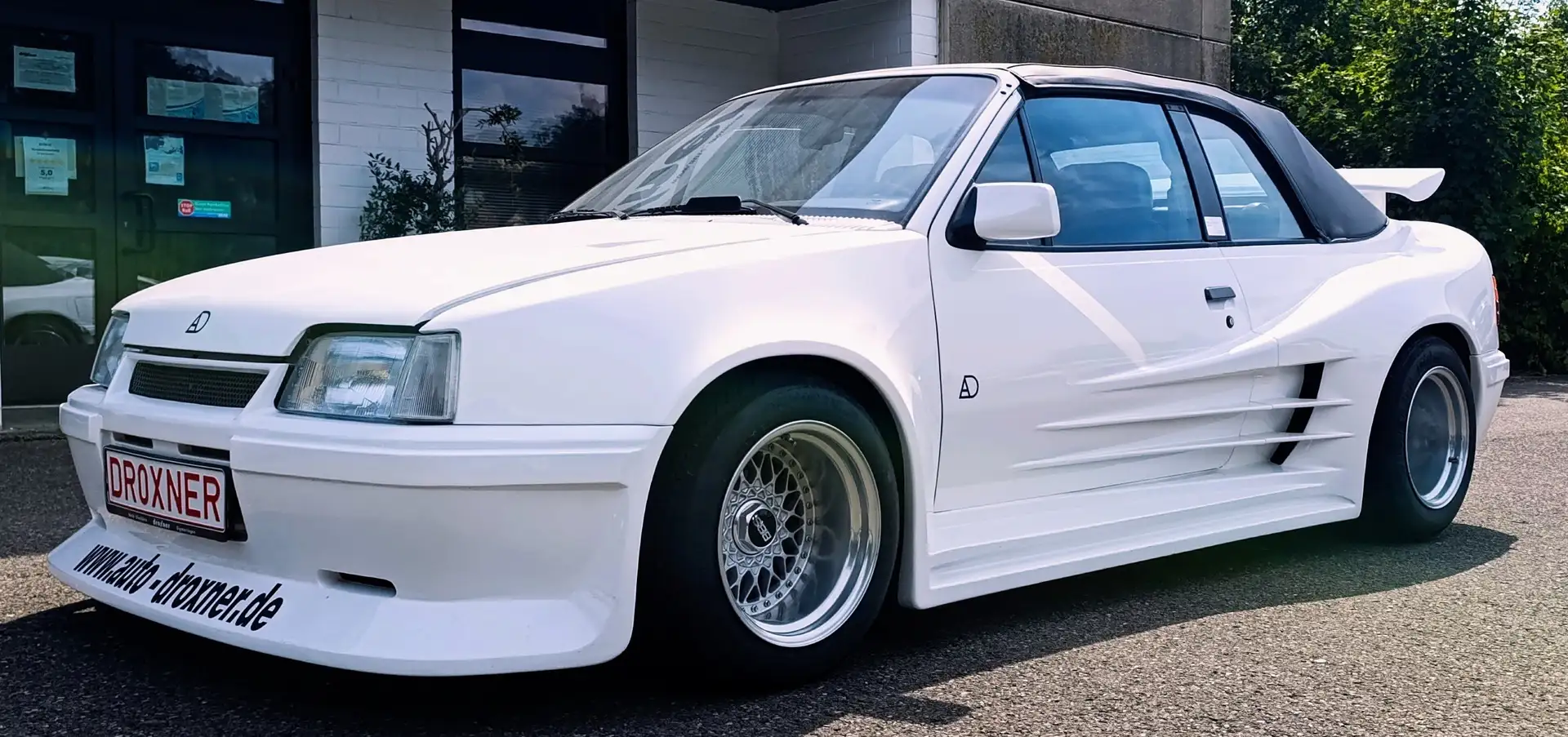 Opel Kadett GSI 2.0 Cabrio Breitbau Einzelstück Blanc - 1