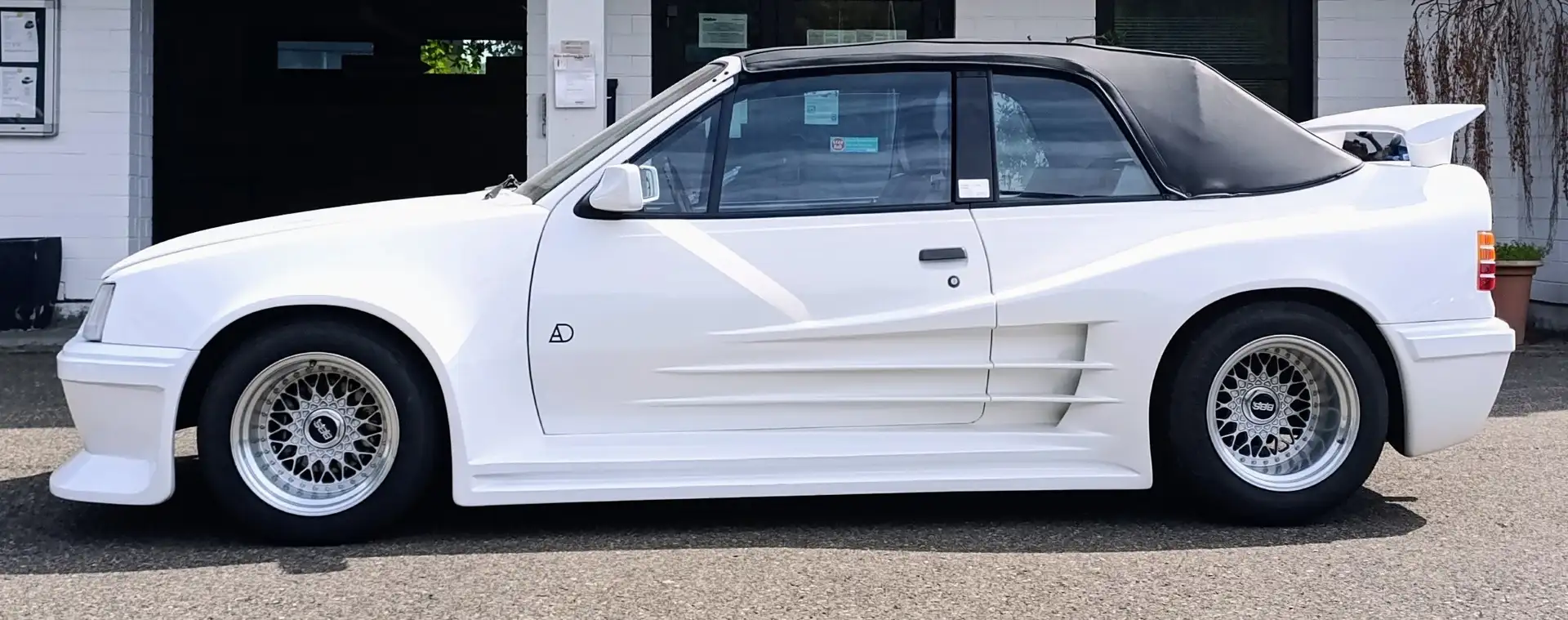 Opel Kadett GSI 2.0 Cabrio Breitbau Einzelstück Blanc - 2