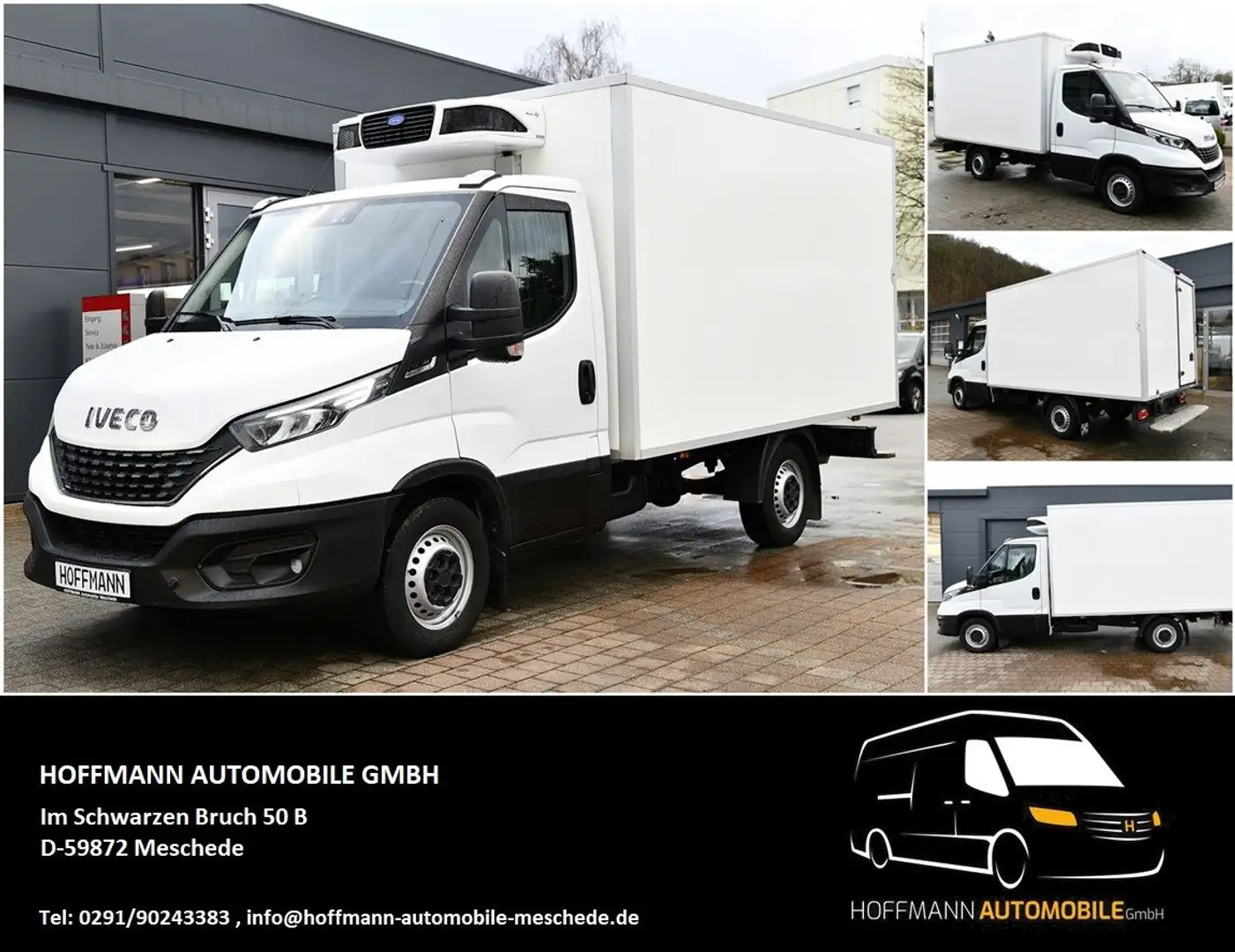 Iveco Daily Kühlkoffer Carrier Kühler 2 °C Autom. A/C Blanco - 1
