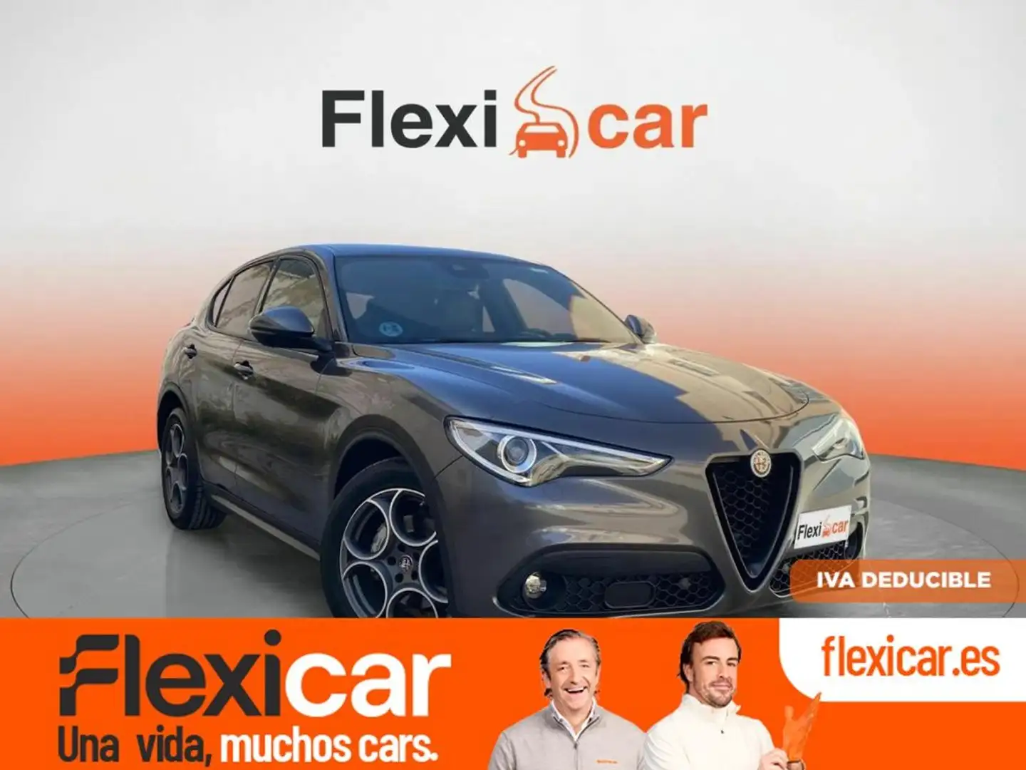 Alfa Romeo Stelvio 2.2 Diesel 118kW (160cv) SPRINT RWD Gris - 1